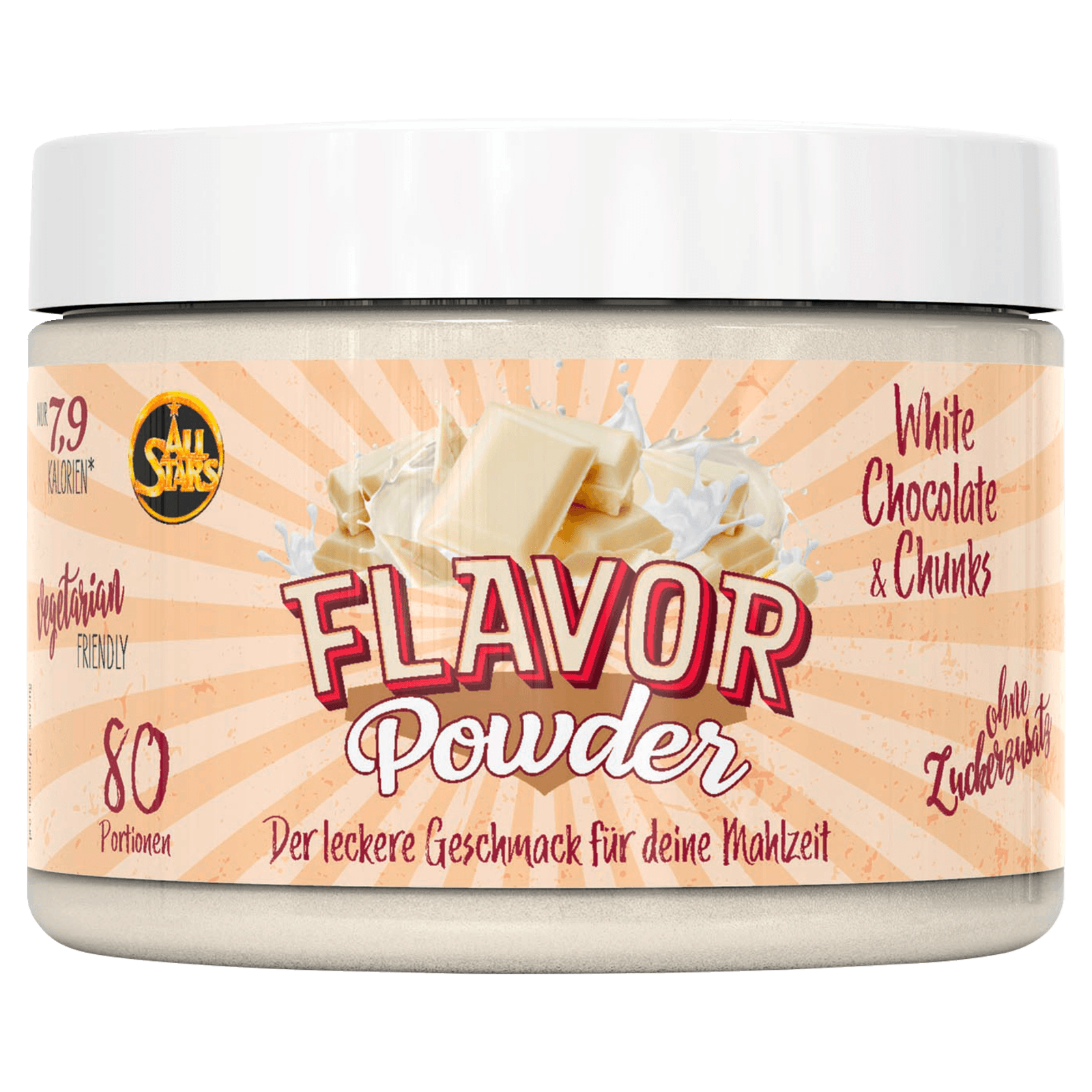 All Stars Flavor Powder White Chocolate & Chunks 240g