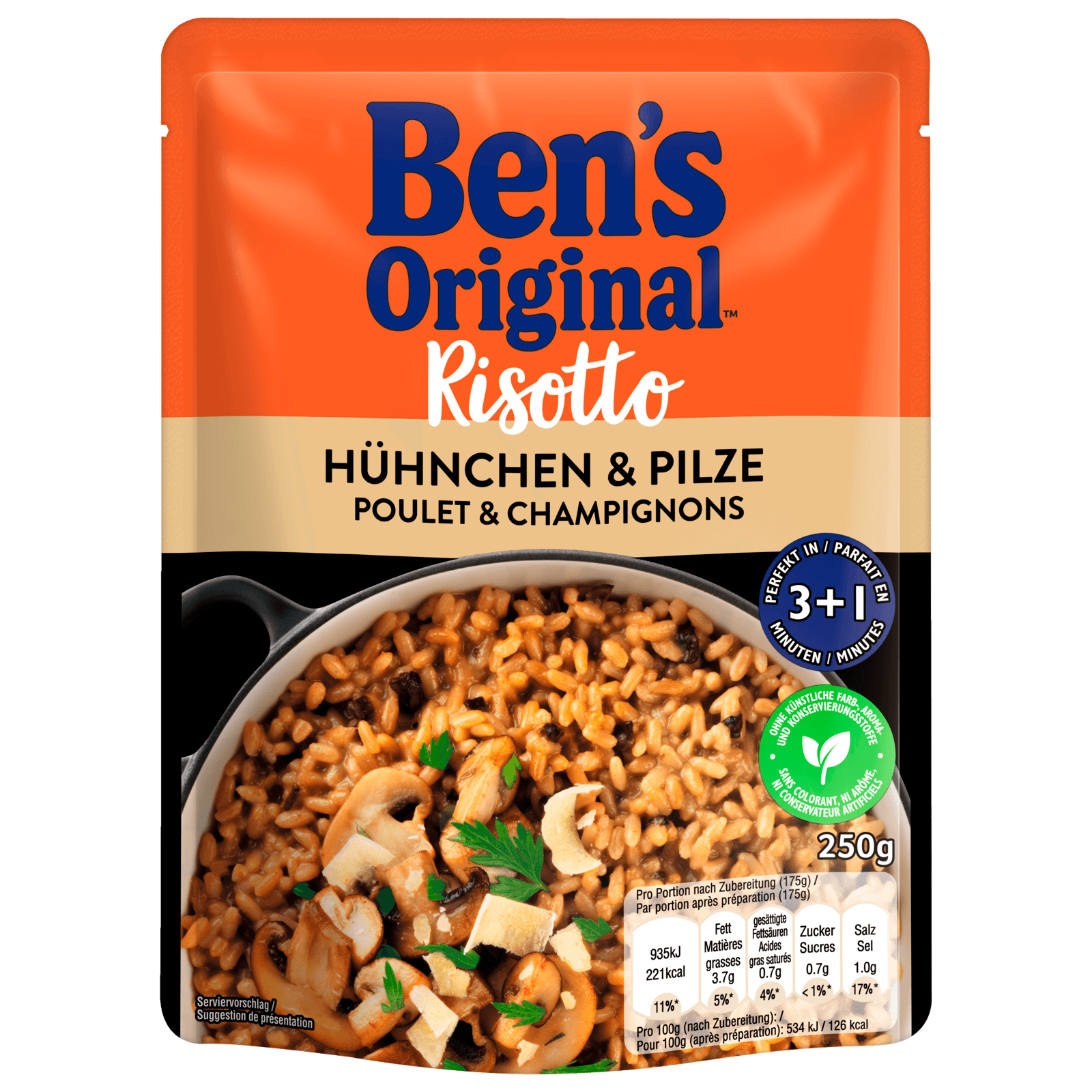 Ben's Original Express Risotto Hühnchen & Pilze 250g