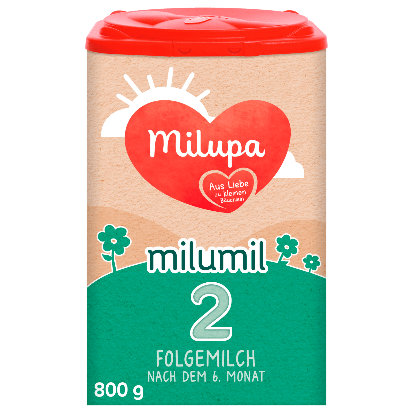 Milupa Milumil 2 Folgemilch, nach dem 6. Monat 800g