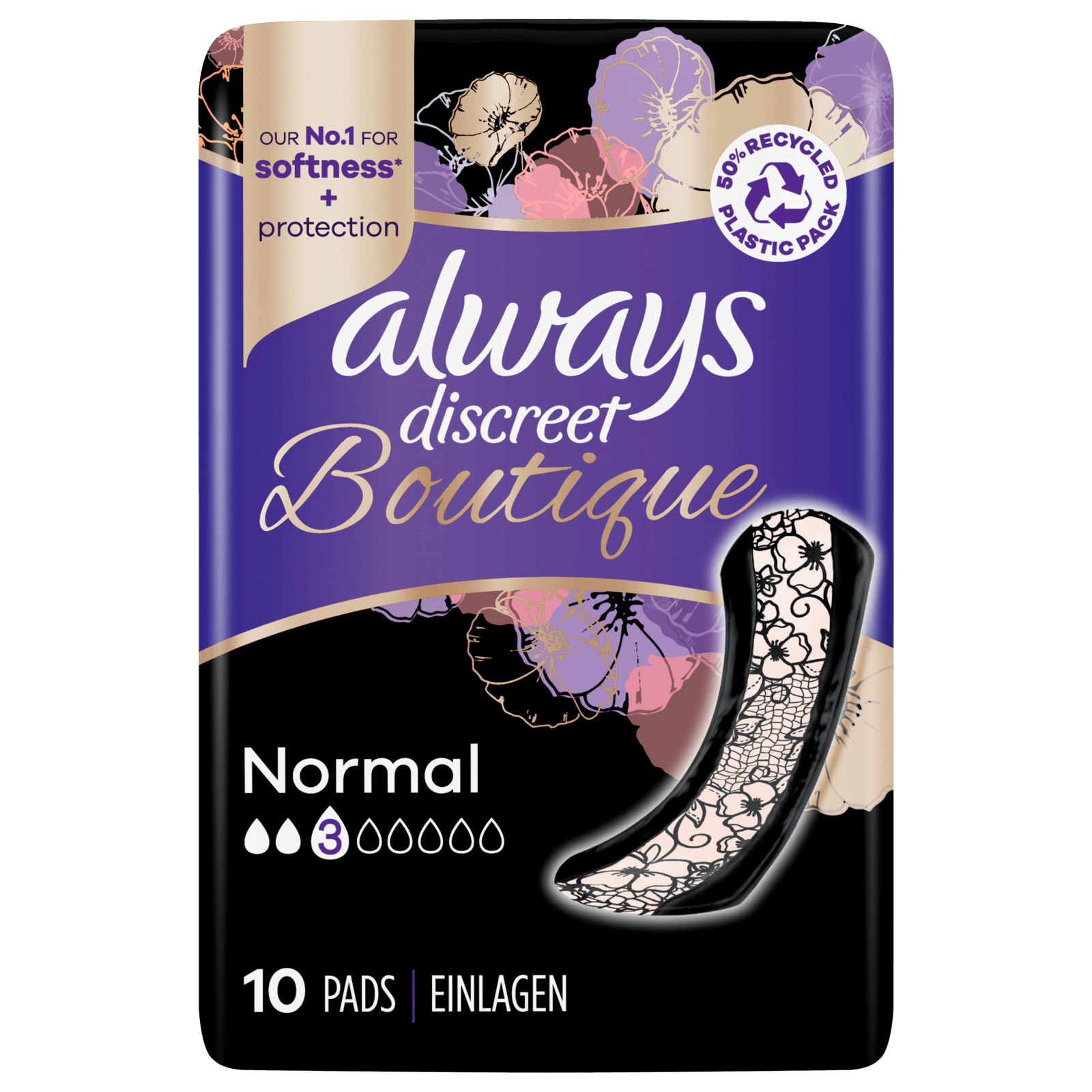 Always Discreet Boutique Normal 10 Stück