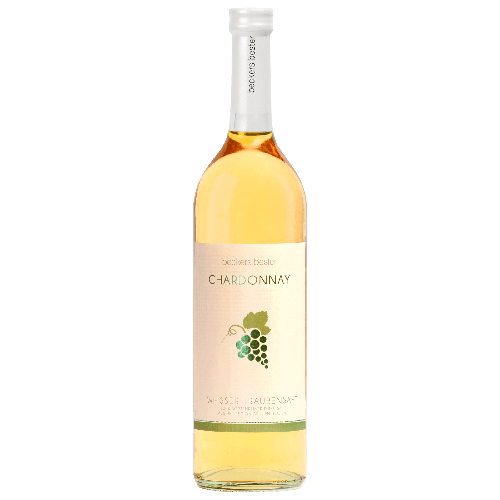 Beckers Bester Traubensaft Weiss Chardonnay 0,7l