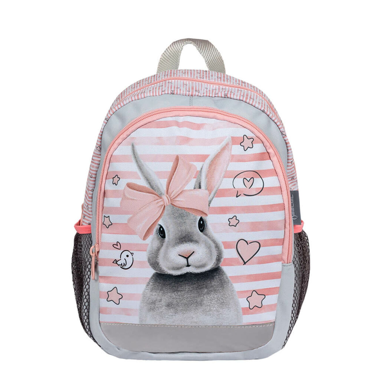 Belmil Kindergartenrucksack Kiddy Plus Sweet Bunny pink