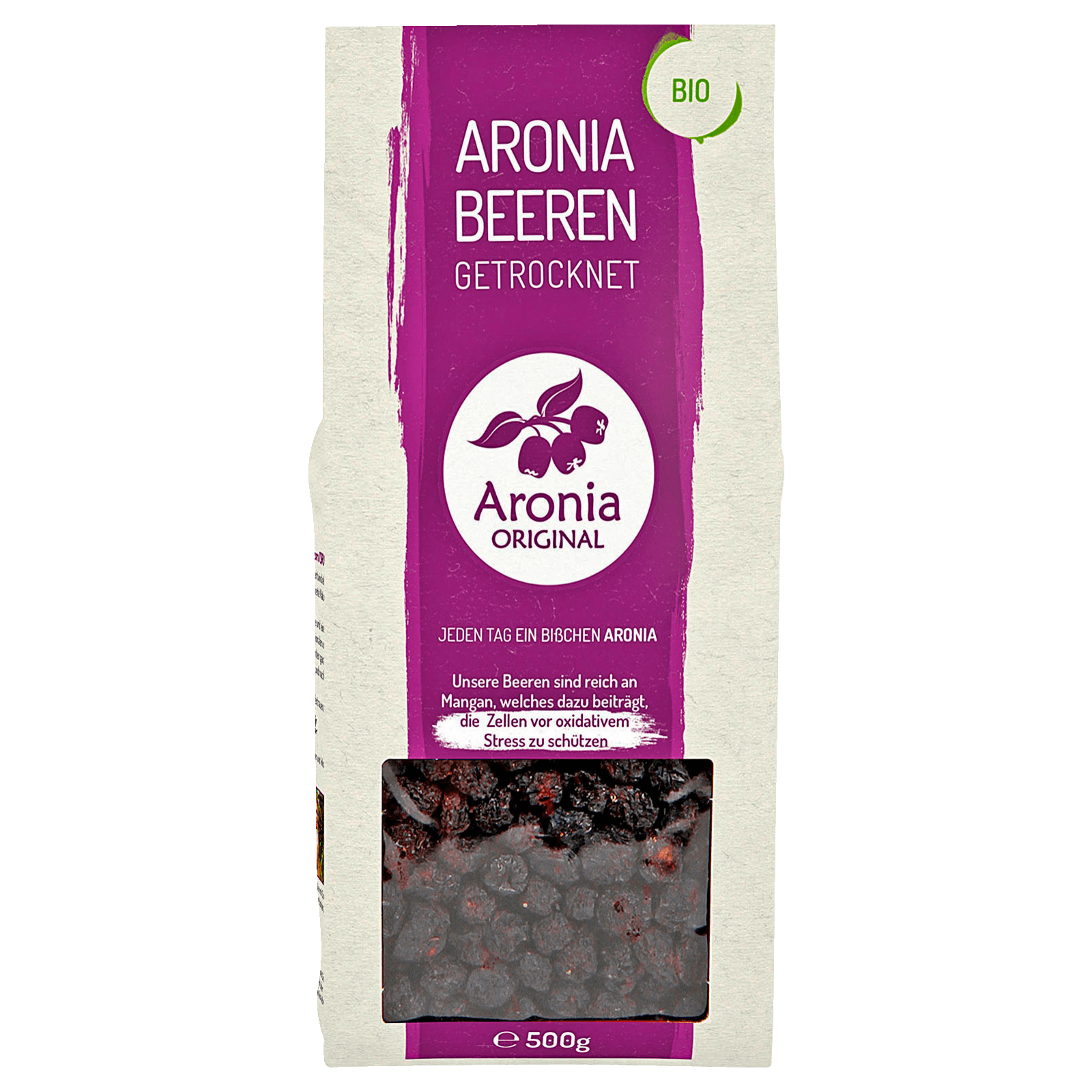 Aronia Bio Aroniabeeren getrocknet 500g