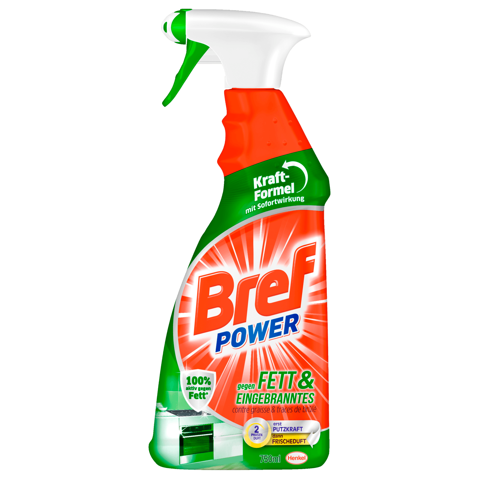 Bref Power gegen Fett & Eingebranntes 750ml