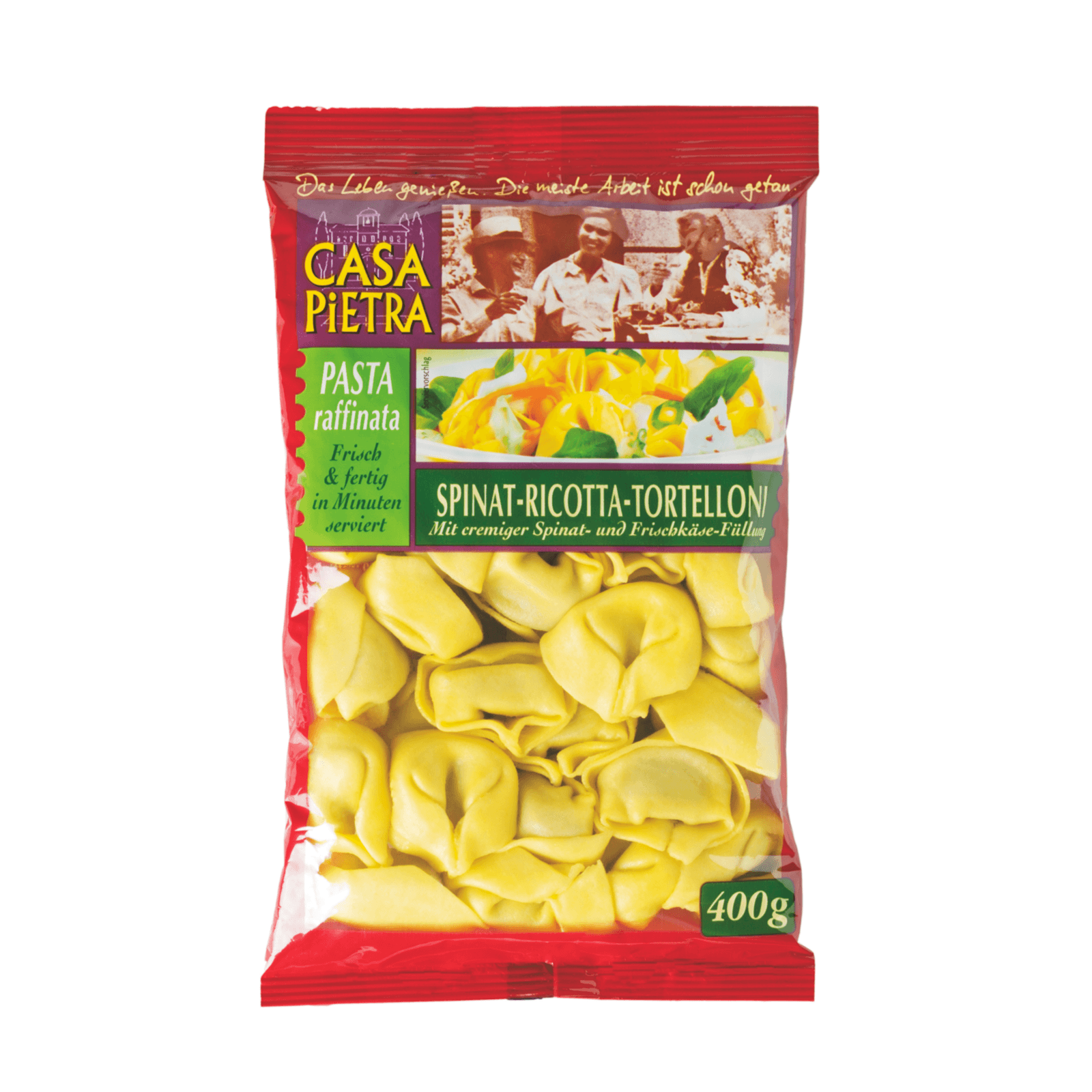 Casa Pietra Spinat-Ricotta-Tortelloni 400g