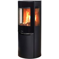 ADURO Kaminofen »Aduro 9.5 Lux«, Stahl, 6 kW, BxHxT: 50 x 120 x 45,8 cm, rund - schwarz