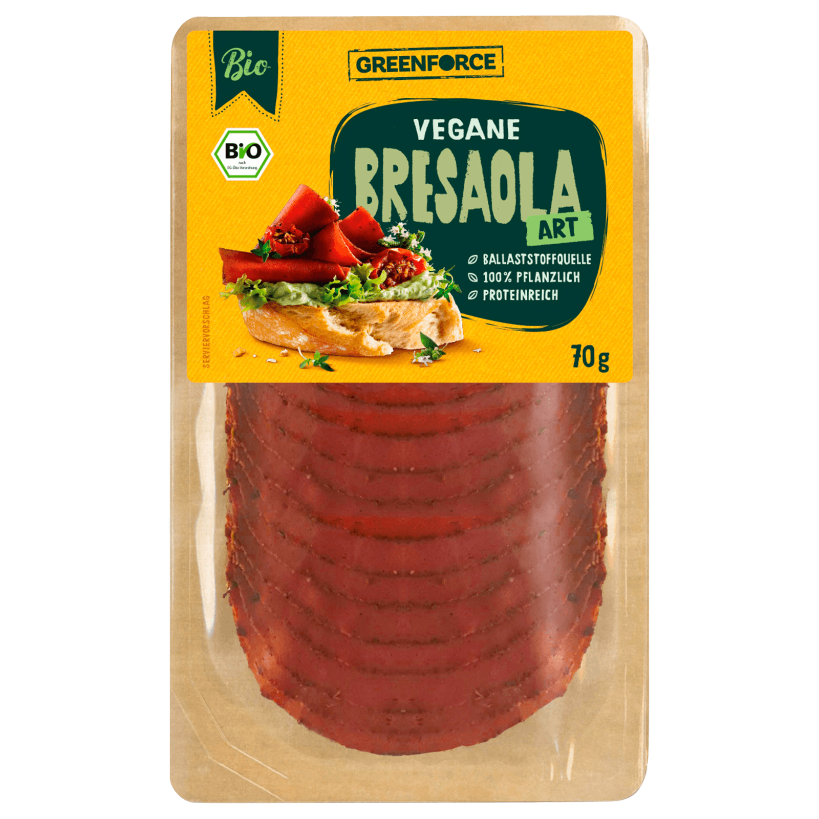 Greenforce Bio Bresaola Art vegan 70g