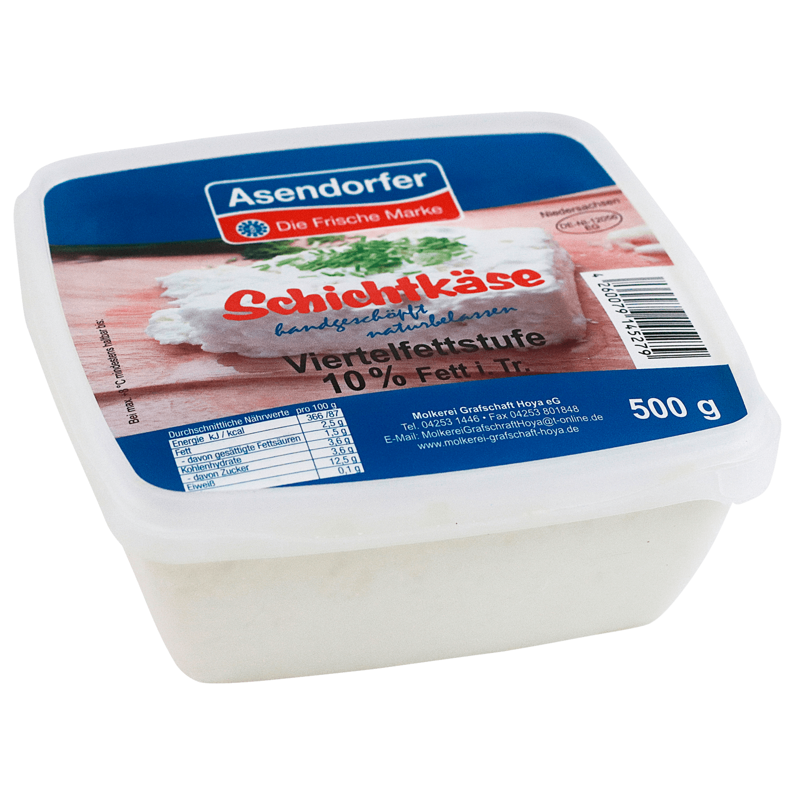 Asendorfer Schichtkäse 10% Fett 500g