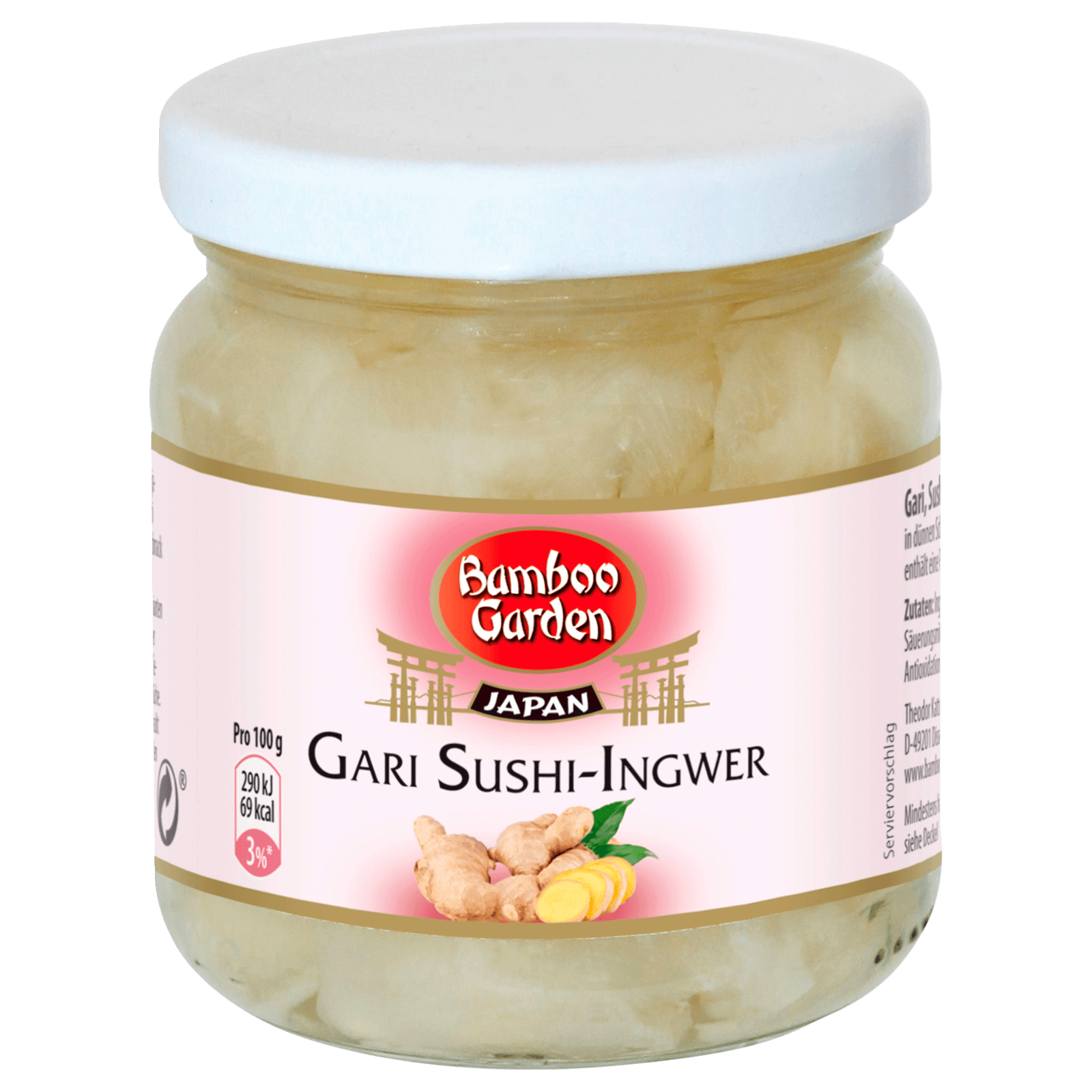 Bamboo Garden Gari-Sushi Ingwer 110g