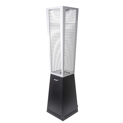 ACTIVA Gas-Heizstrahler, , Höhe: 220 cm, 11,5 k W - silberfarben