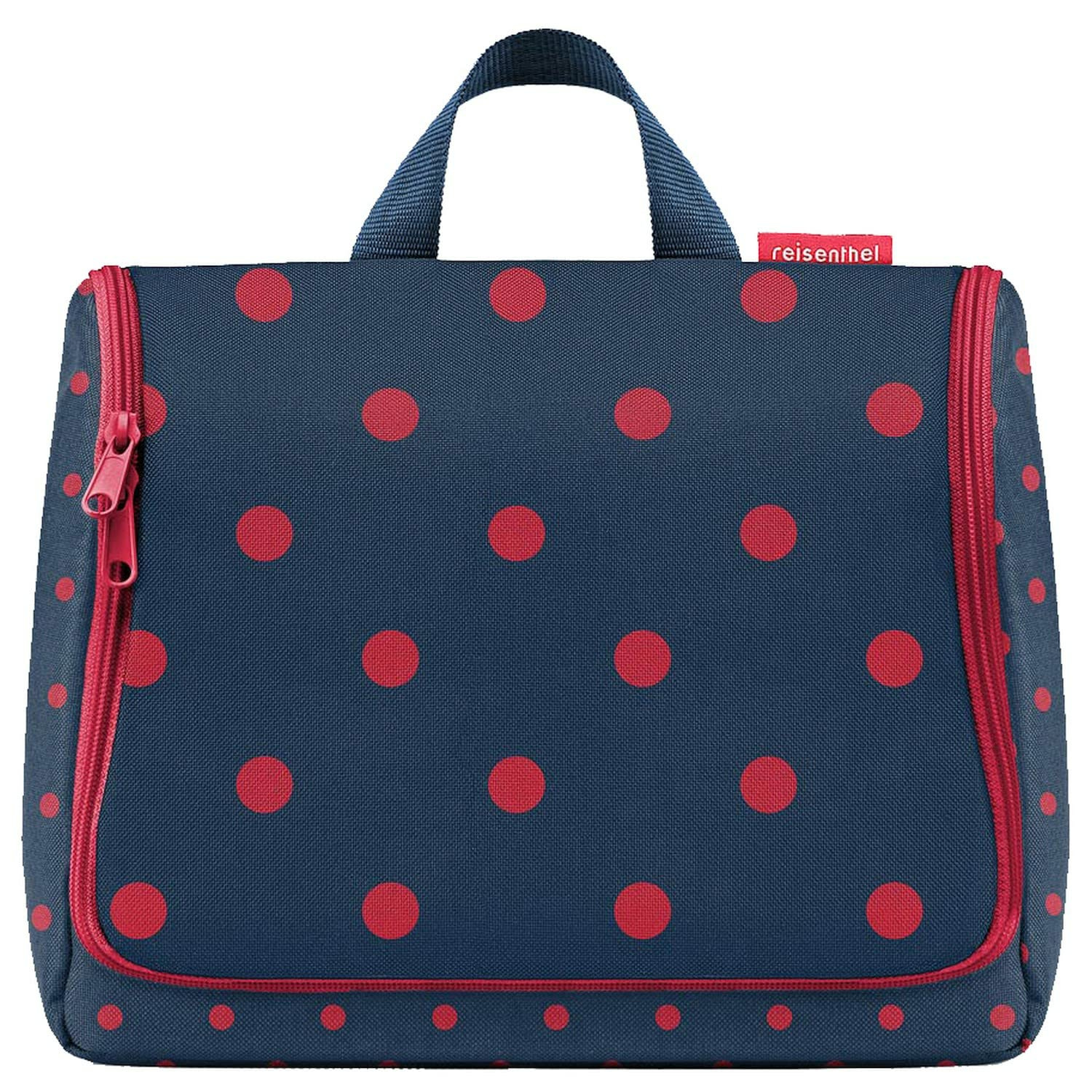 reisenthel cosmetics toiletbag XL/Kulturbeutel 28 cm mixed dots red