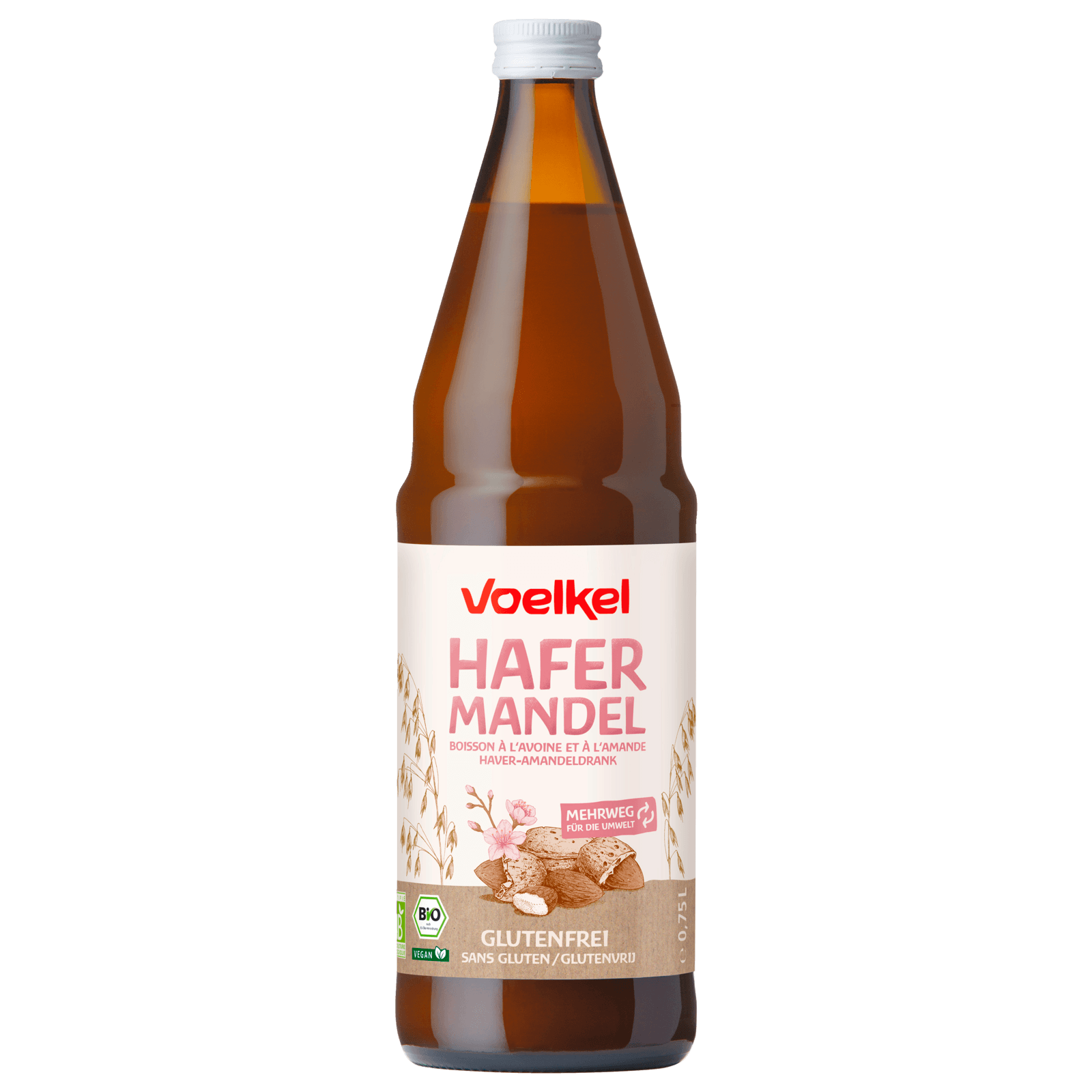 Voelkel Bio Hafer Mandel glutenfrei 0,75l