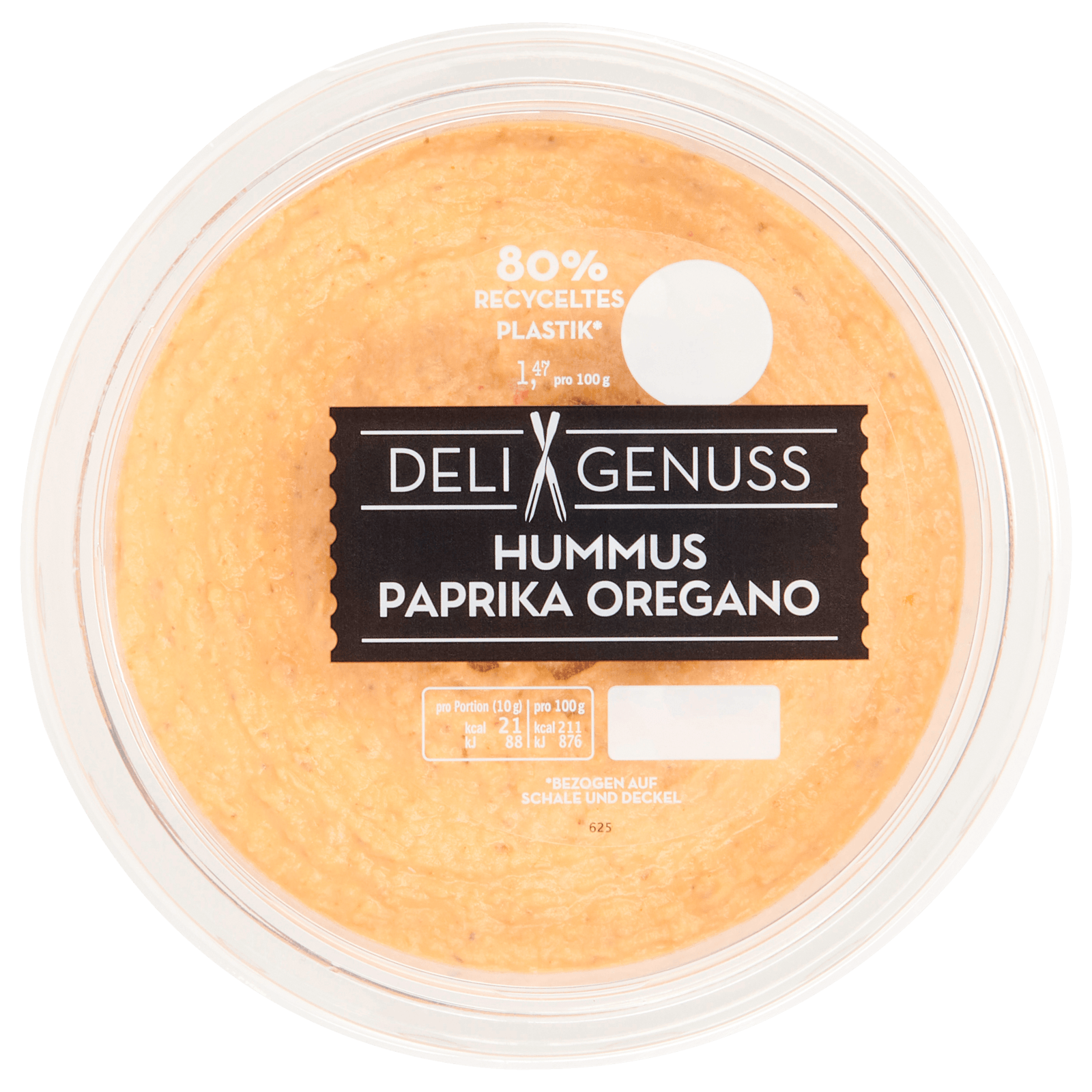 Deli Genuss Hummus Paprika Oregano 150g