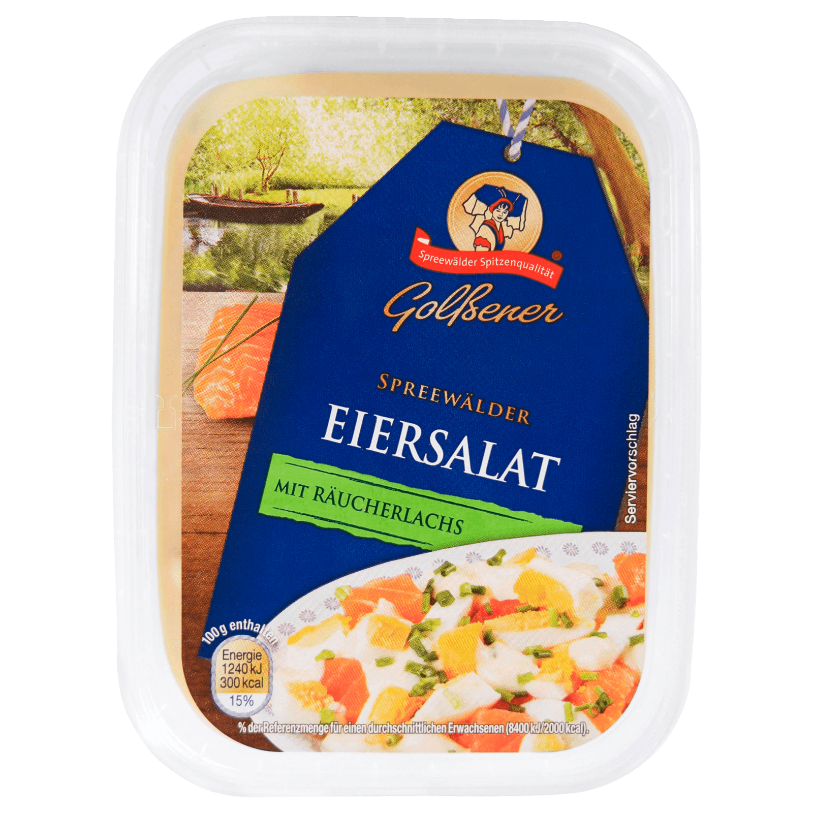 Golßener Spreewald Eiersalat Lachs 200g