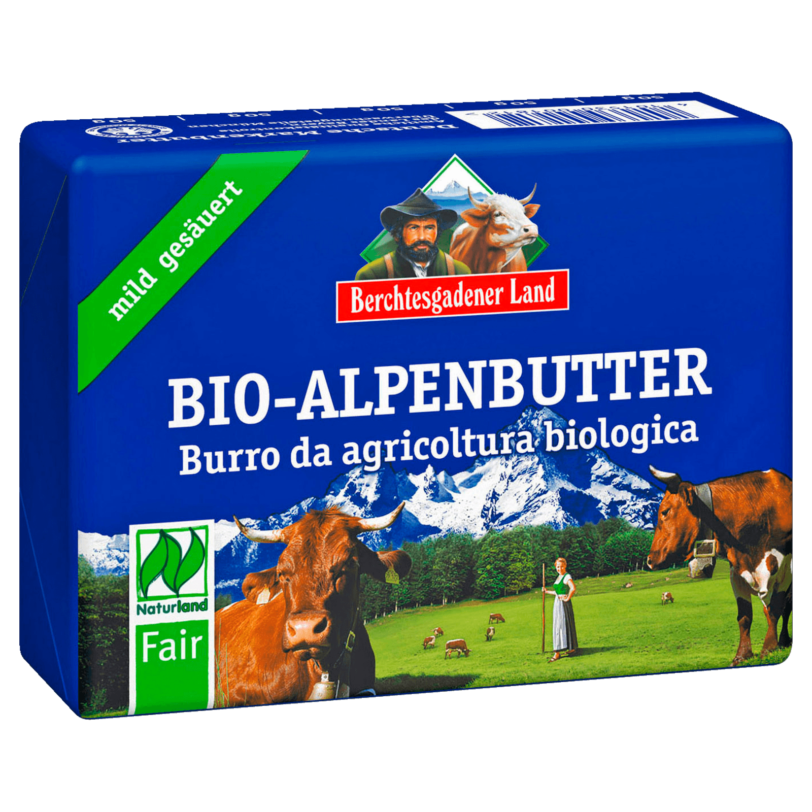 Berchtesgadener Land Bio Alpenbutter mild 250g