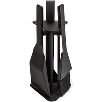 ADURO Kaminbesteck »Proline 3«, 4-tlg., Metall/Stahl, schwarz