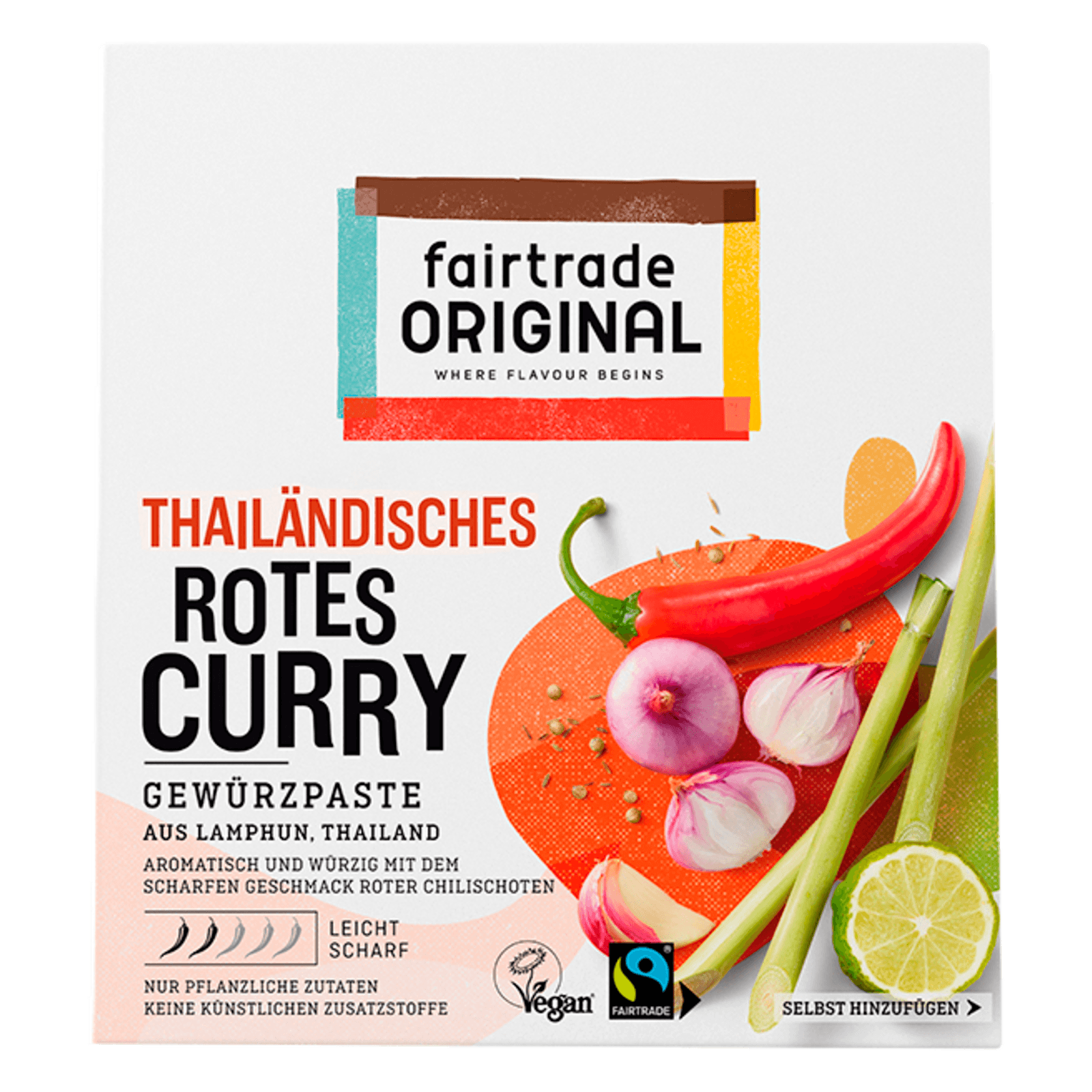 Fairtrade Original Thailändisches Rotes Curry 70g