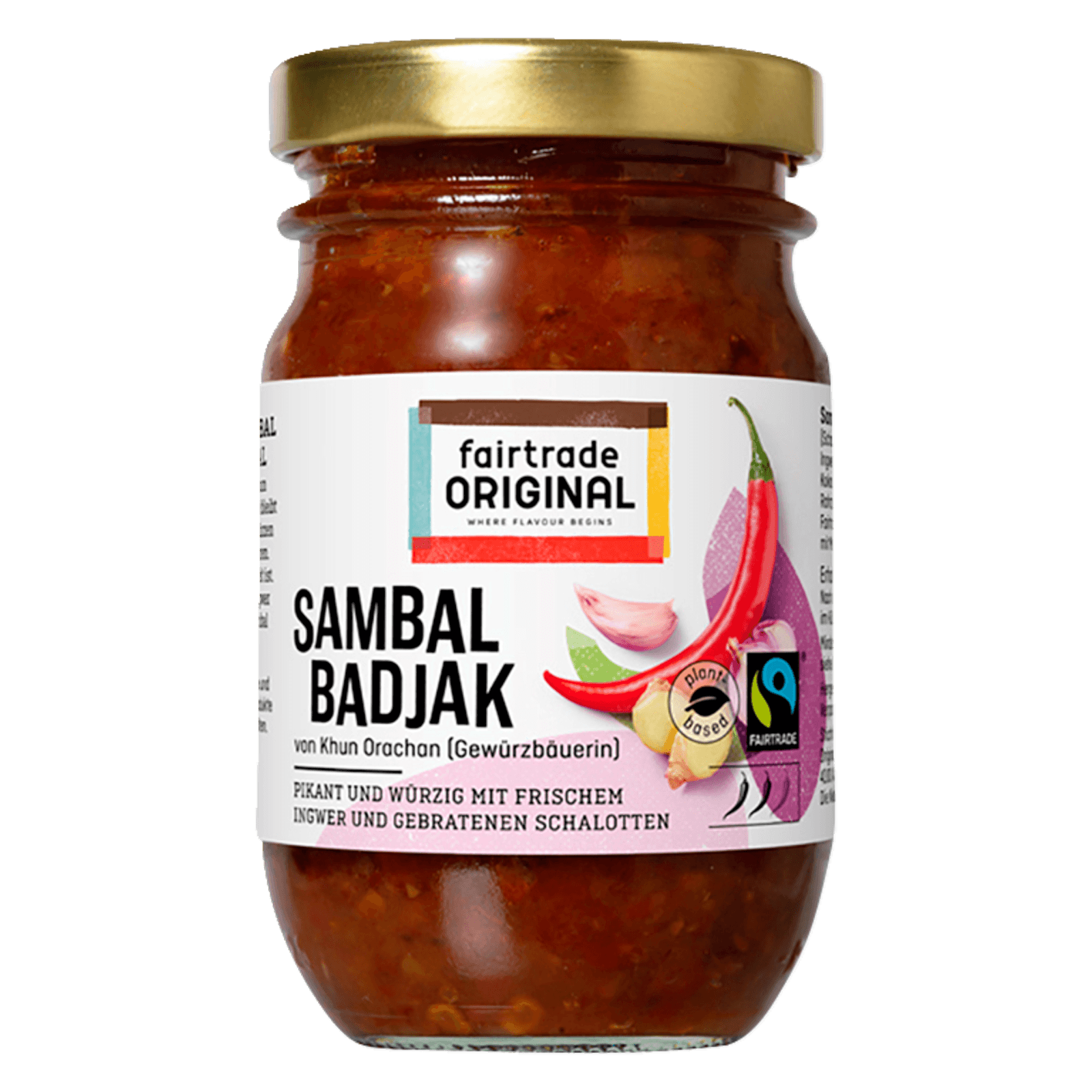 Fairtrade Original Sambal Badjak 115g