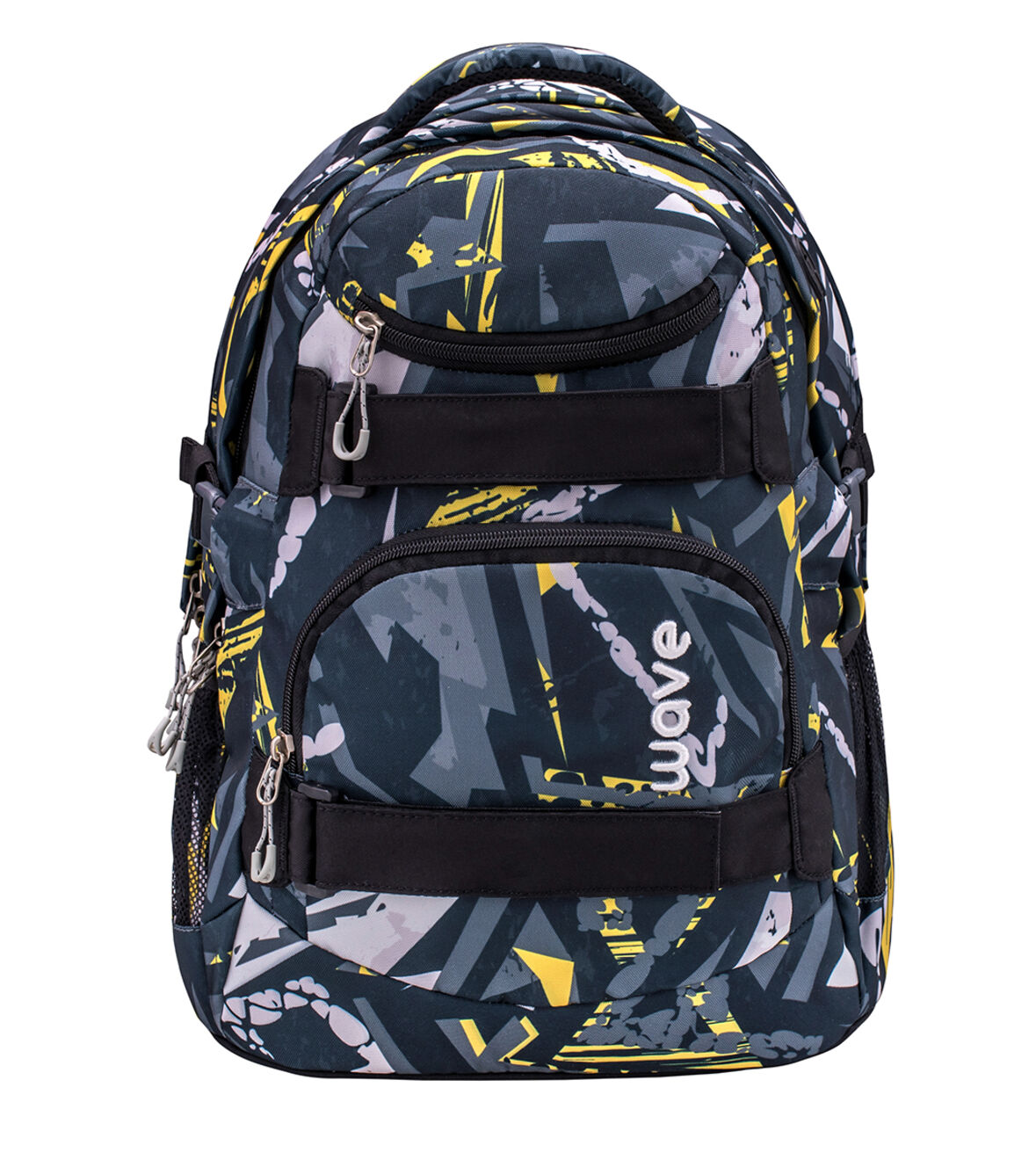 Belmil Schulrucksack Wave Infiniy Yellow Graffiti gelb