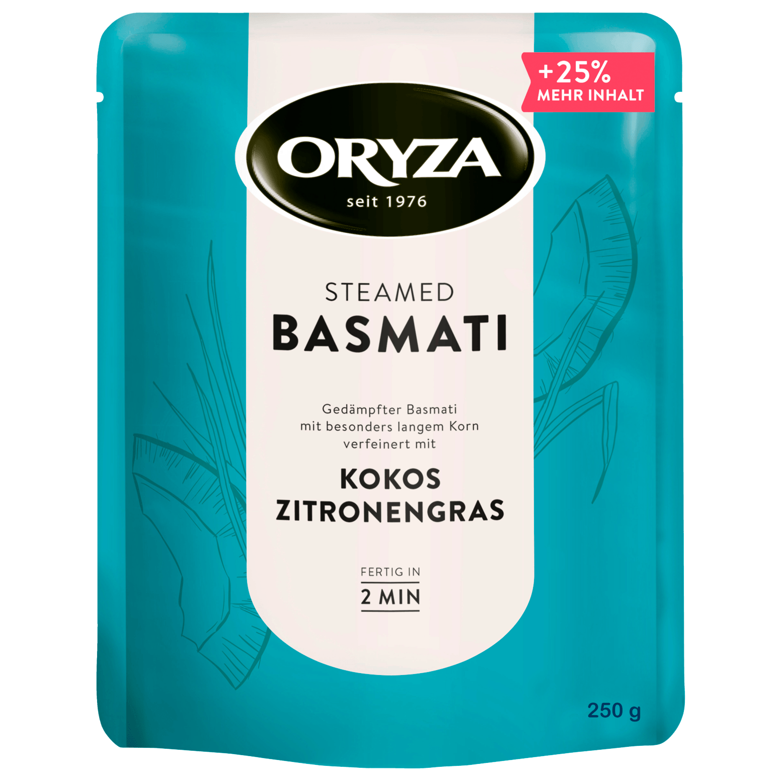 Oryza Basmati Reis Kokos Zitronengras 250g