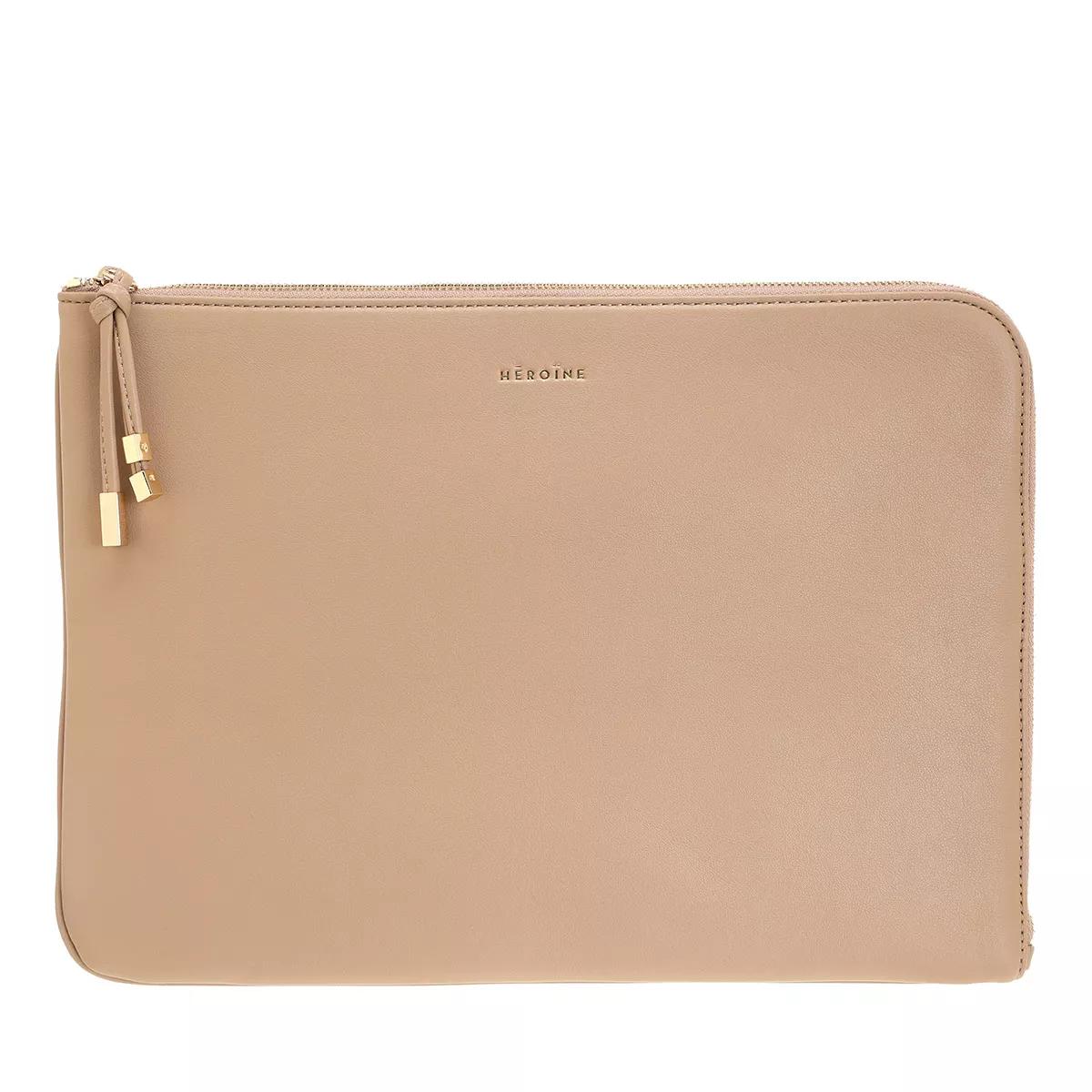 L´Autre Chose Laptoptasche beige