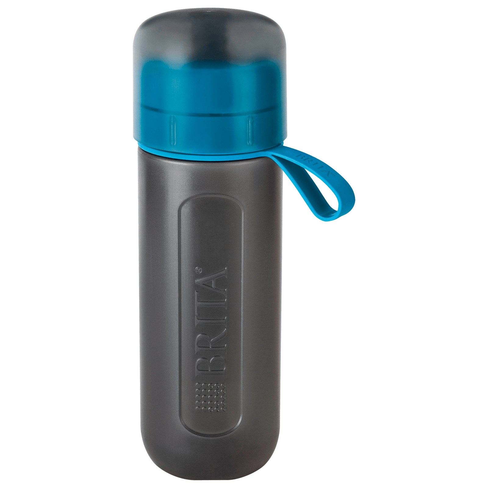 Brita Fill & Go Active Wasserfilter-Flasche 0,6l blau