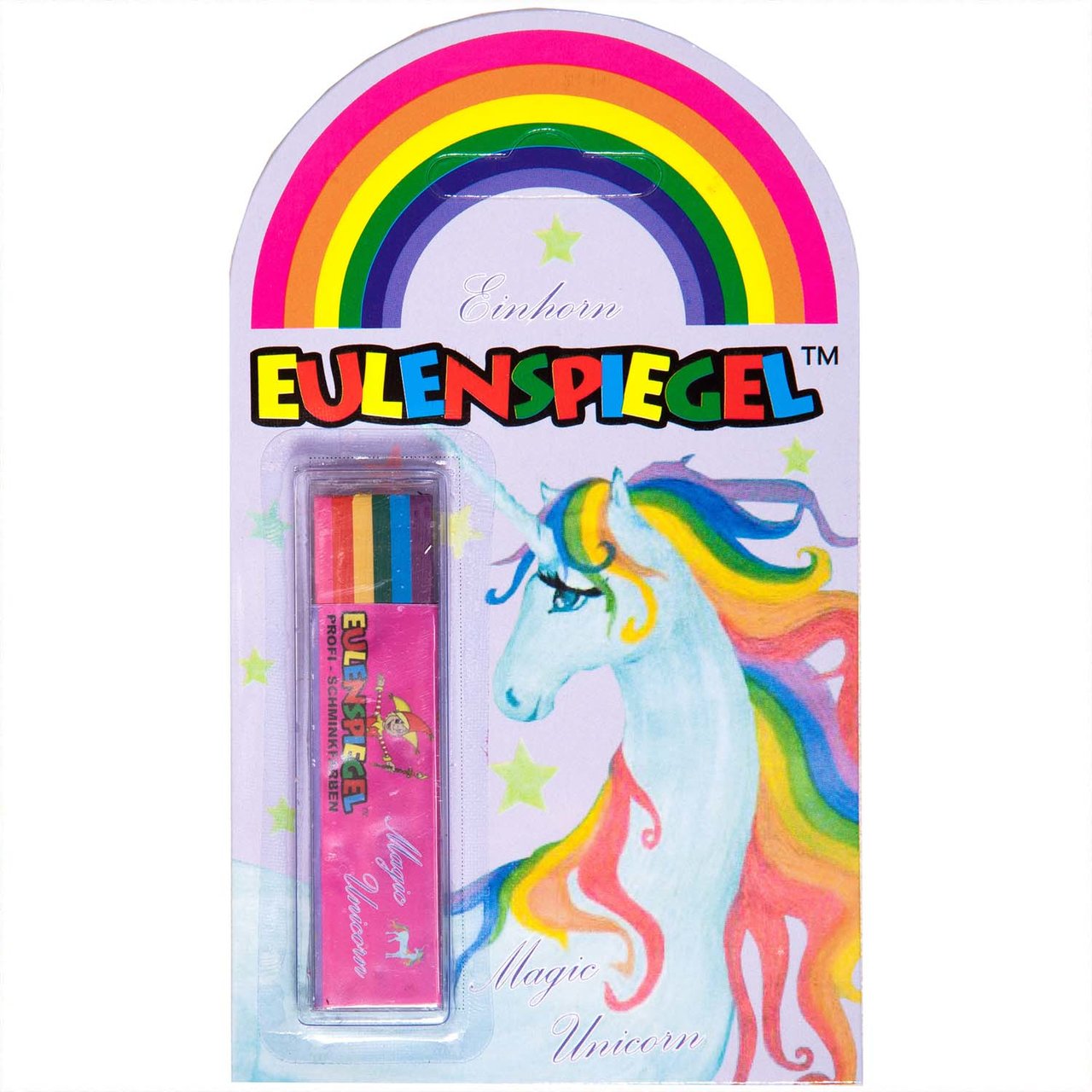 Eulenspiegel Schminkstift Magic Unicorn 6 Farben