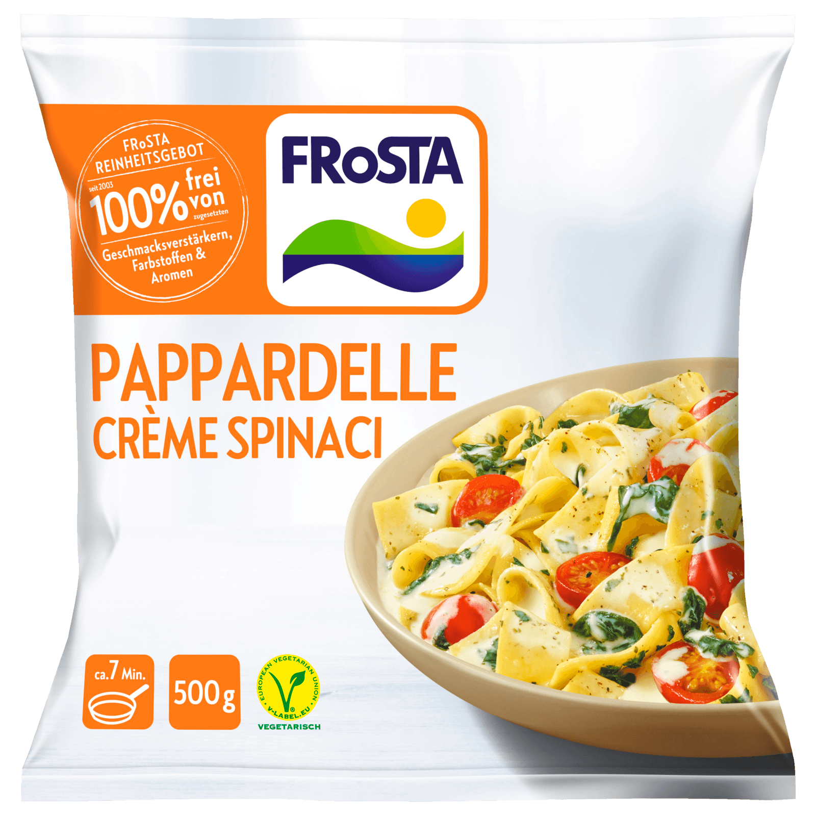 Frosta Pappardelle Crème Spinaci 500g