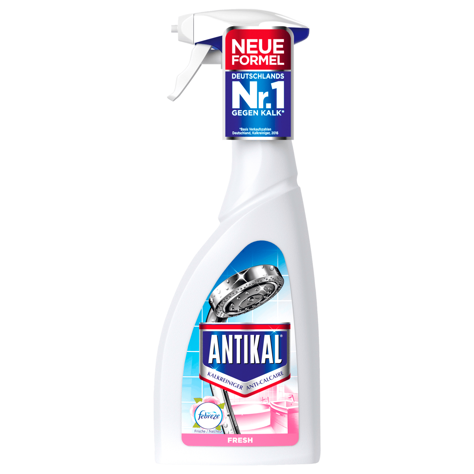 Antikal Entkalker mit Febreze Sprühflasche 700 ml