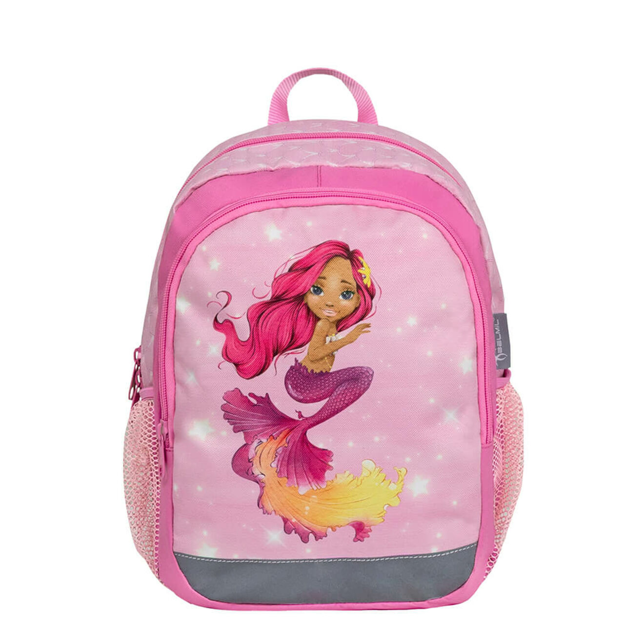 Belmil Kindergartenrucksack Kiddy Plus Pinky Mermaid pink