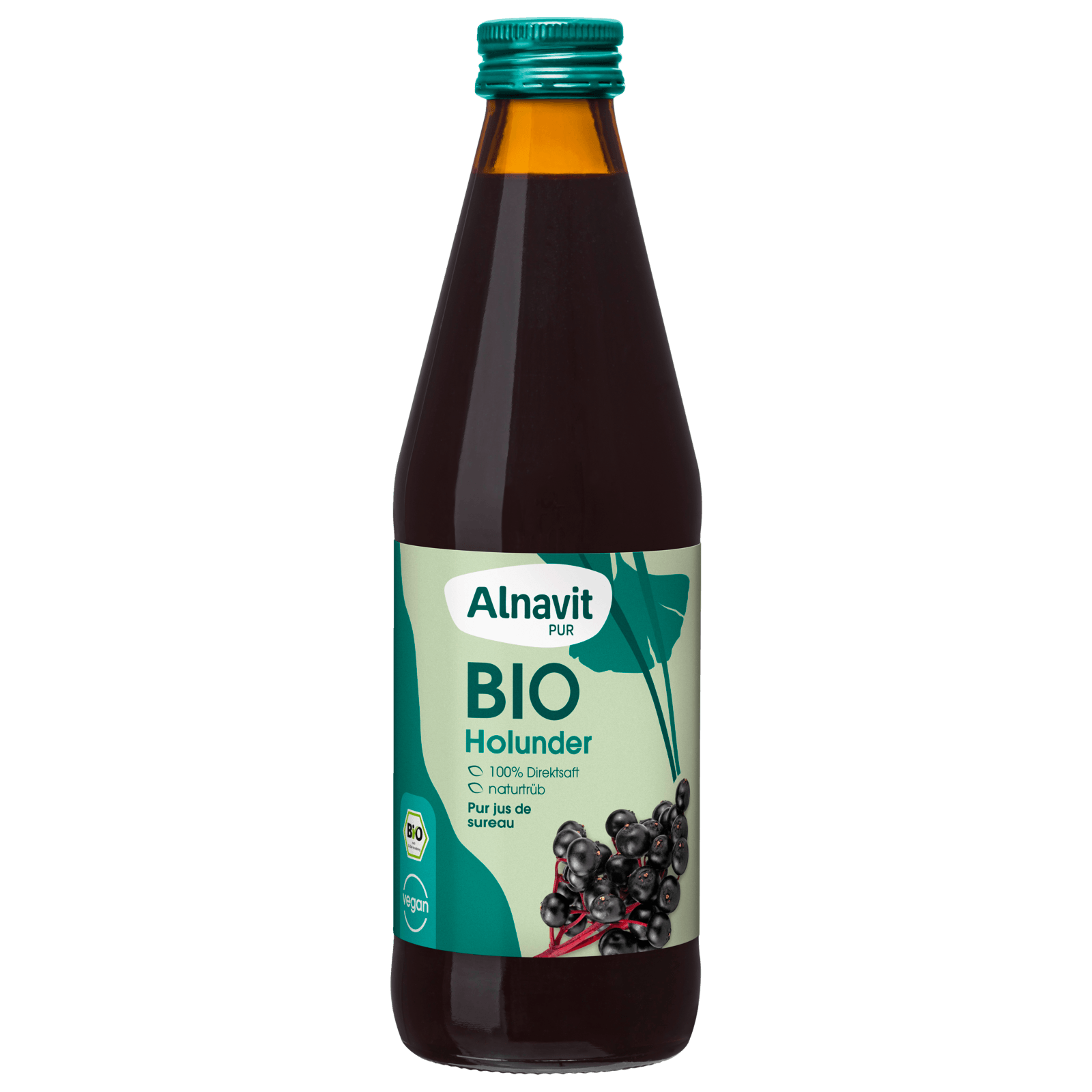 Alnavit Bio Holunder Muttersaft 0,33l