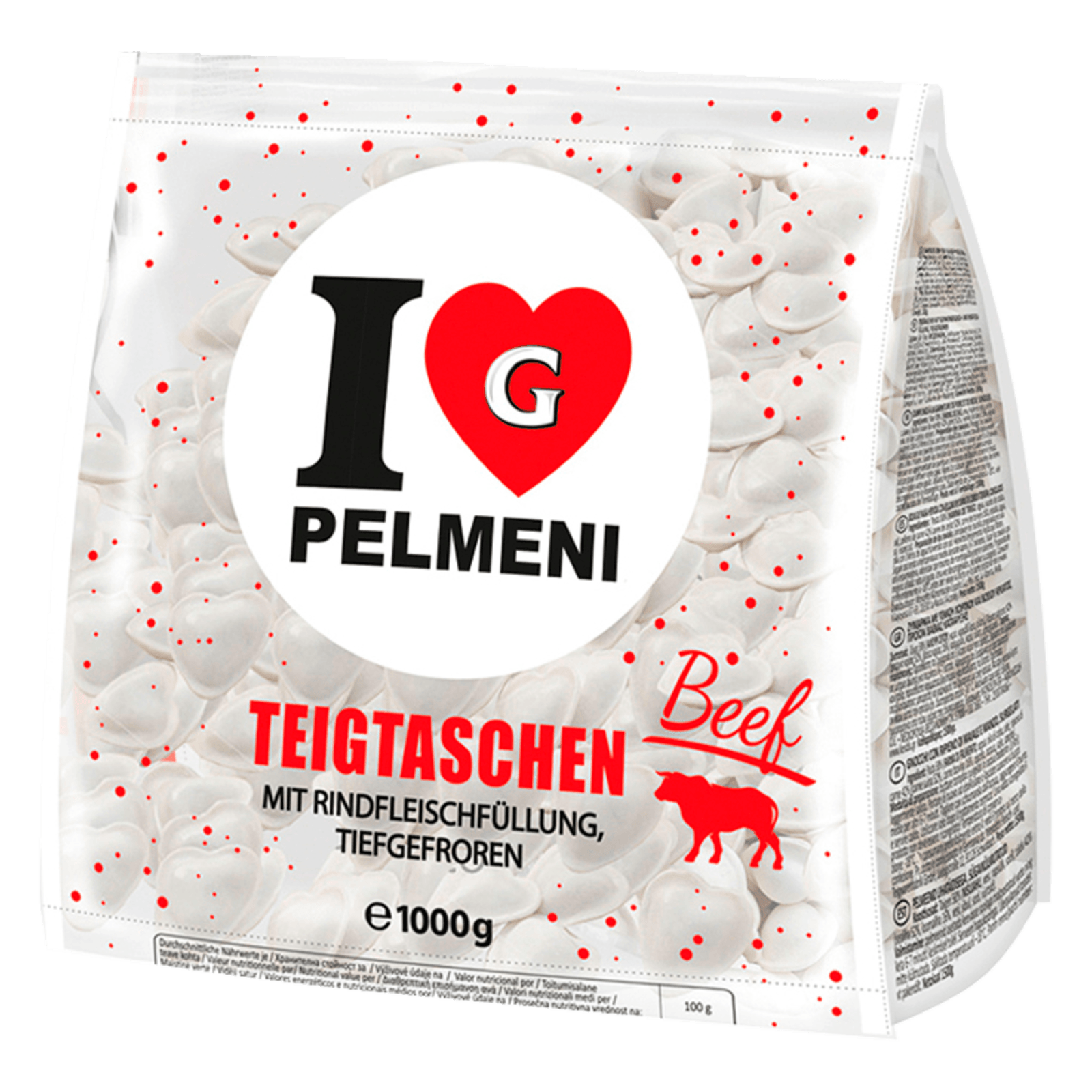 Germes I Love Pelmeni Beef 1kg