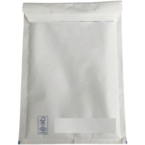 PACK POINT Luftpolsterversandtasche, BxL: 25 x 25 cm, Papier - weiss