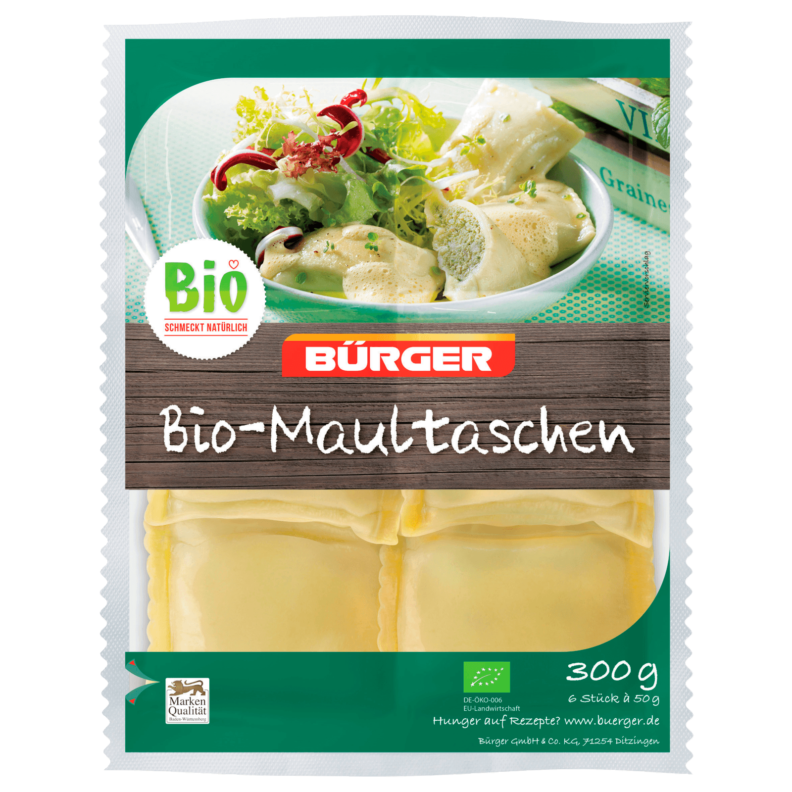 Bürger Bio-Maultaschen 300g