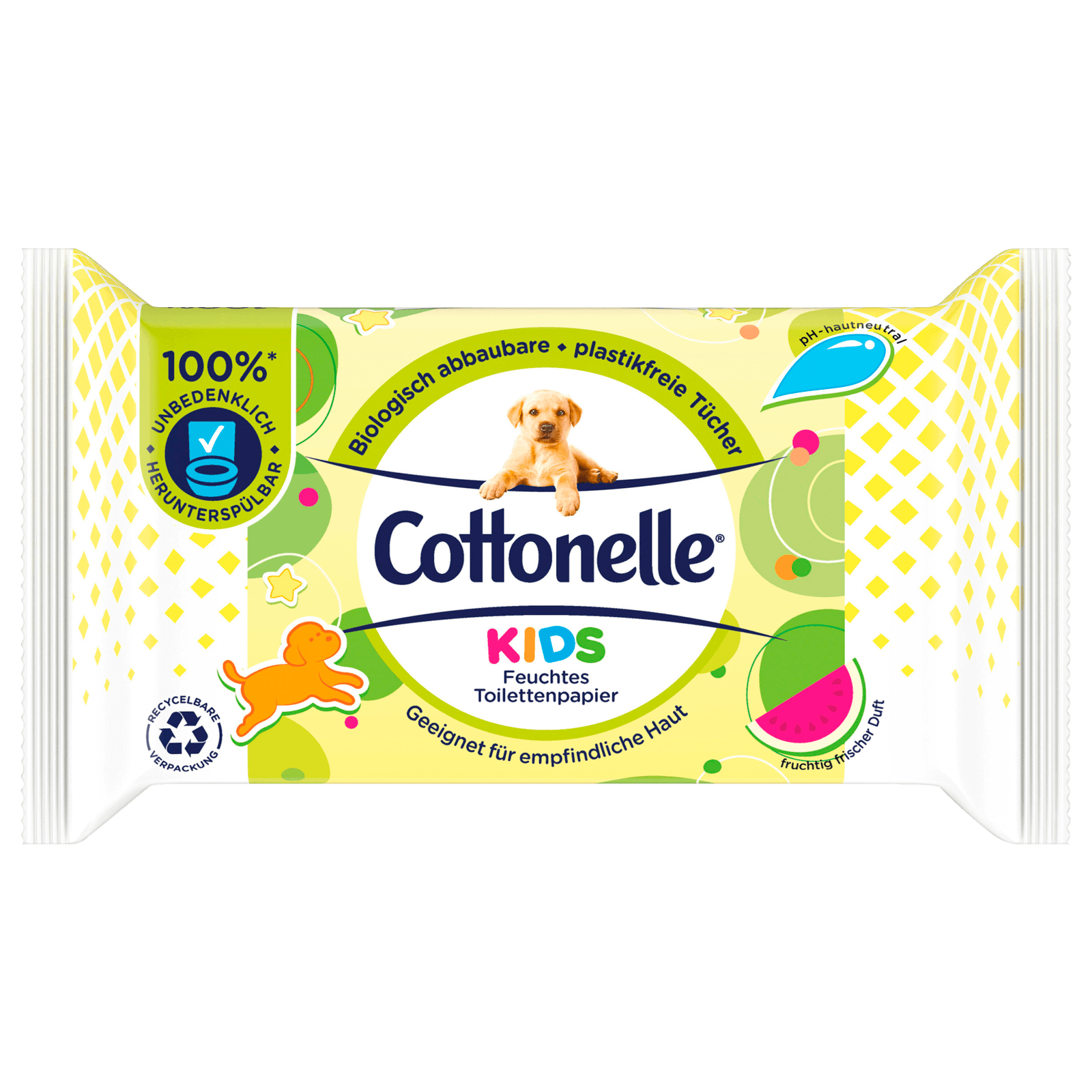 Cottonelle Kids Feuchtes Toilettenpapier 42 Stück