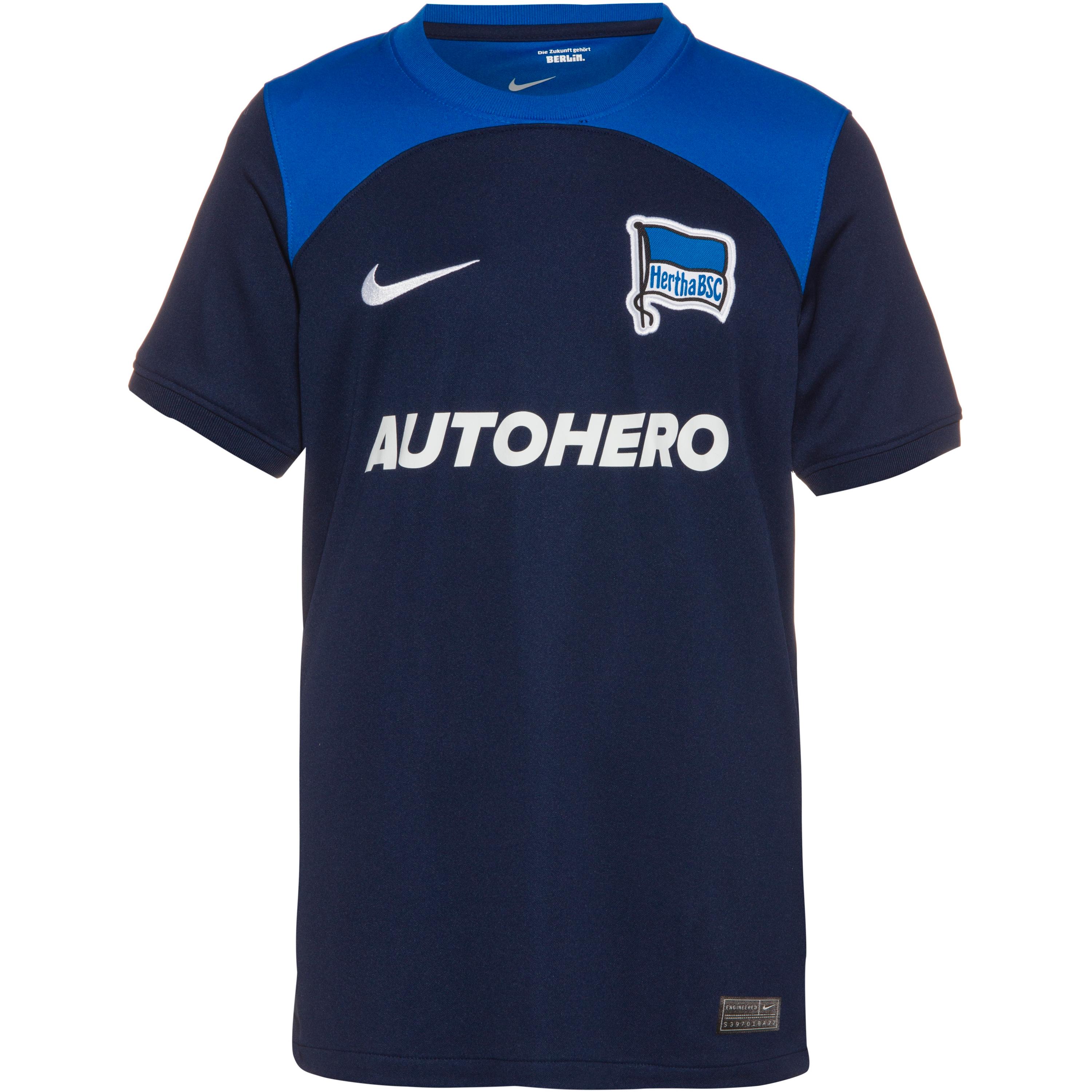 Nike Hertha BSC 22-23 Auswärts Teamtrikot Kinder