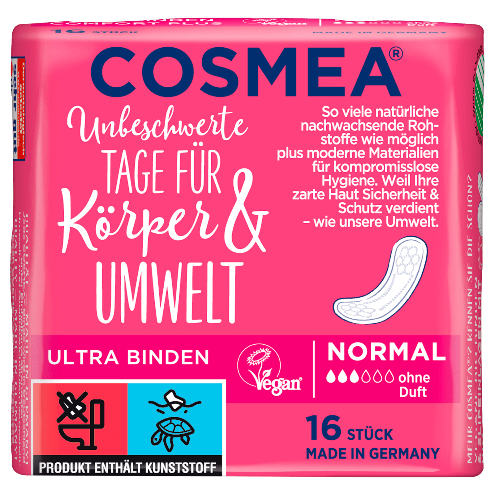 Cosmea Ultra Binden Comfort Plus 16 Stück