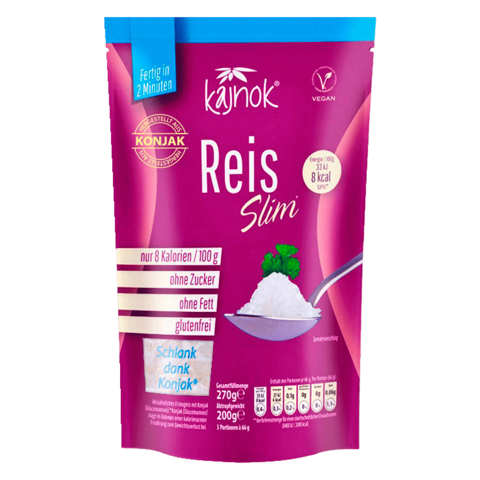 Kajnok Reis Slim 200g