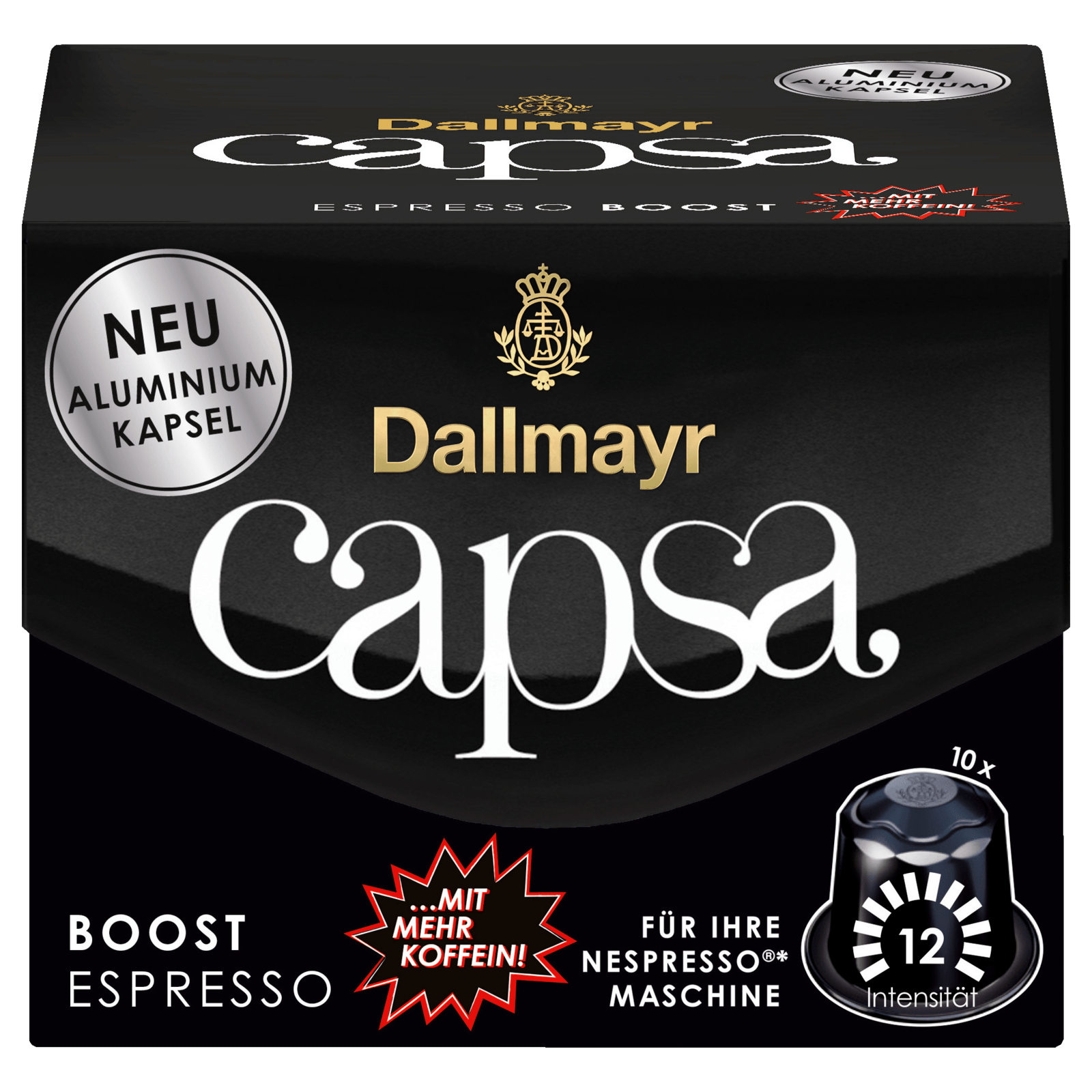 Dallmayr Capsa Boost Espresso 56g, 10 Kapseln