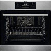 AEG Einbaubackofen "BEB331010M 944 188 242", BEB331010M, mit Backauszug, Aqua-Reinigungsfunktion