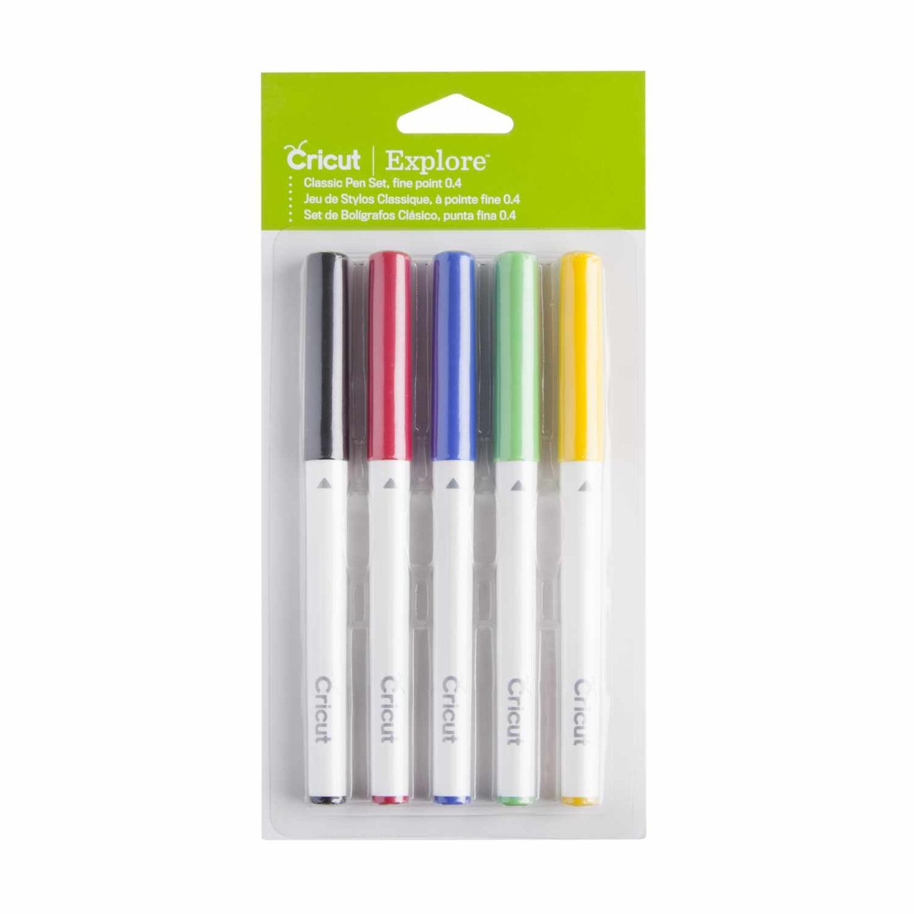 Cricut Fine Point Pen Stifteset Basic 0,4mm 5 Stück