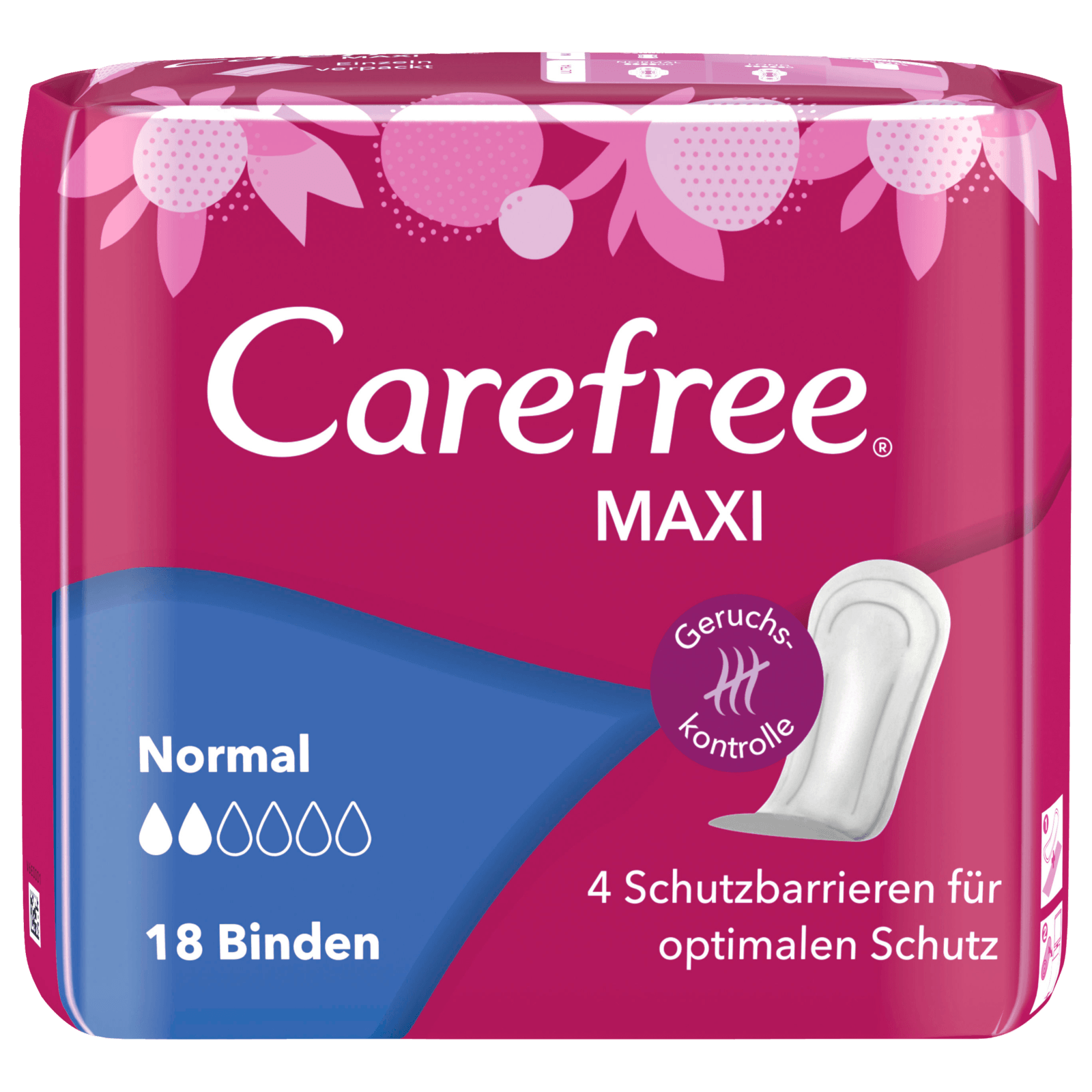 Carefree Maxi Binden Normal 18 Stück