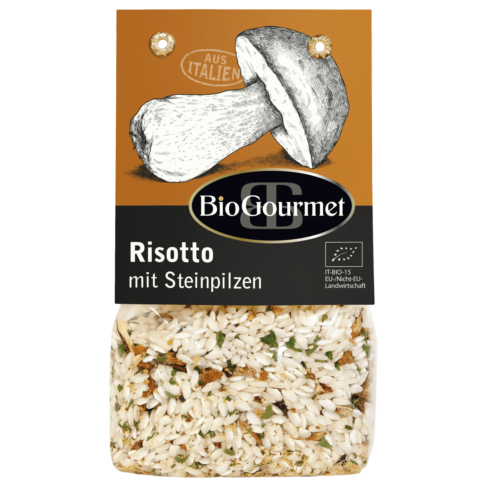 BioGourmet Bio Risotto mit Steinpilzen 250g