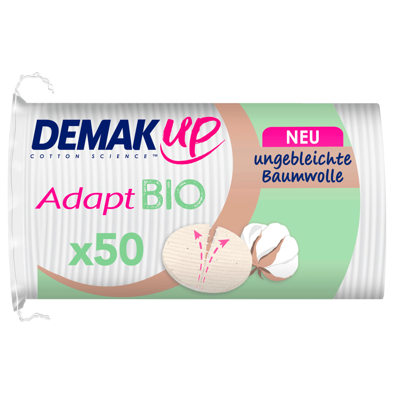 Demak Up Wattepads Original Adapt 50 Stück