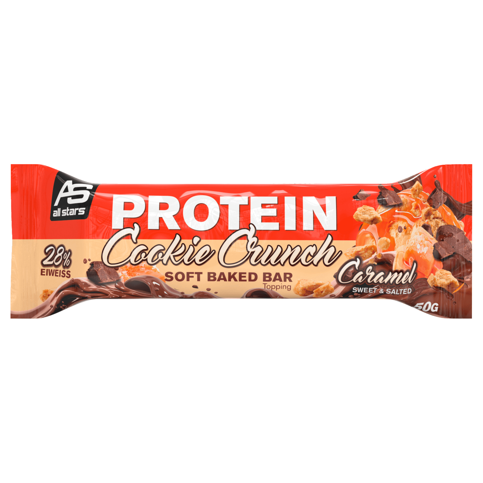 All Stars Protein soft baked bar Cookie Crunch Caramel 50g