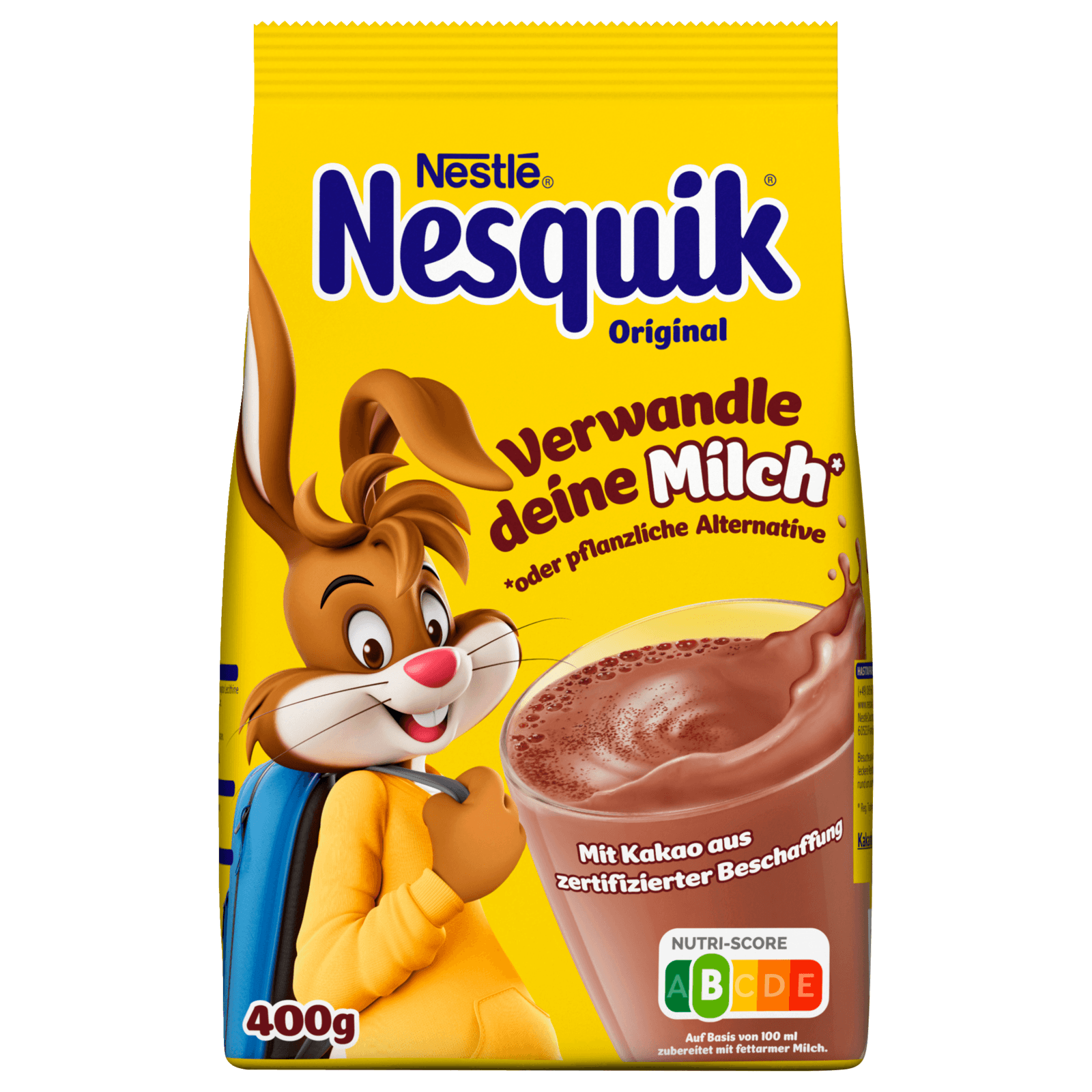 Nestlé Nesquik kakaohaltiges Getränkepulver 400g