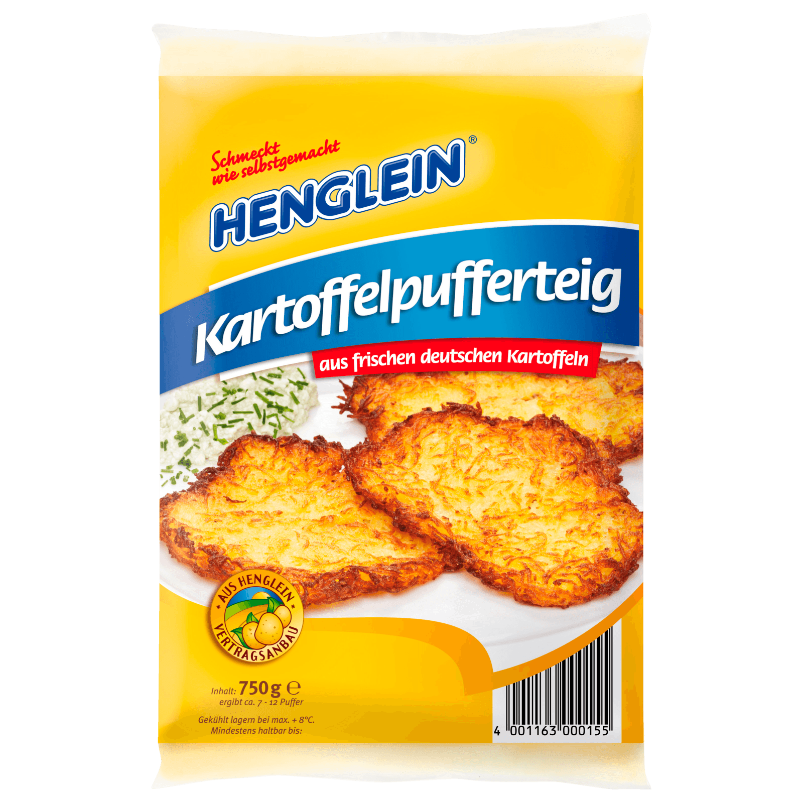 Henglein Kartoffelpufferteig 750g