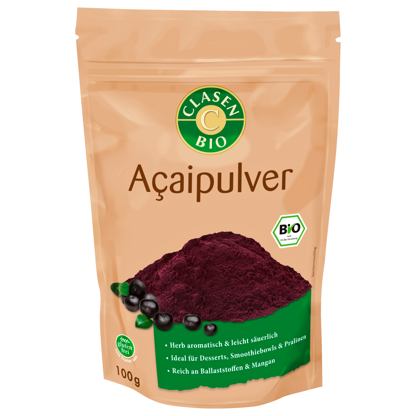 Clasen Bio Acaipulver 100g