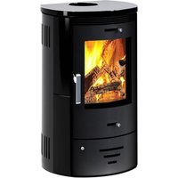 accente Kaminofen »Nador 3.0 Deluxe«, Keramik, 7,5 kW, BxHxT: 53 x 935 x 42,4 cm - schwarz