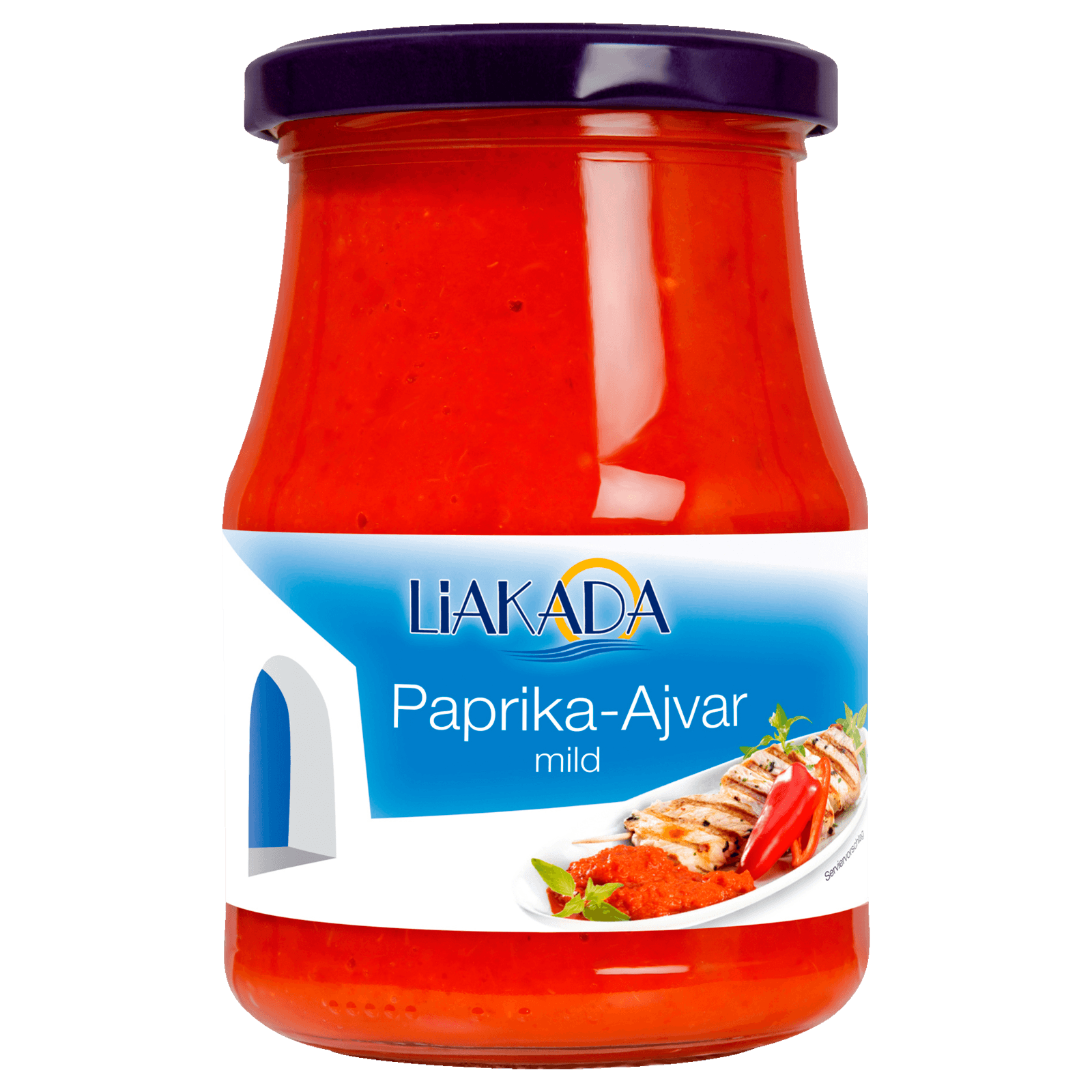 Liakada Paprika-Ajvar mild 330g